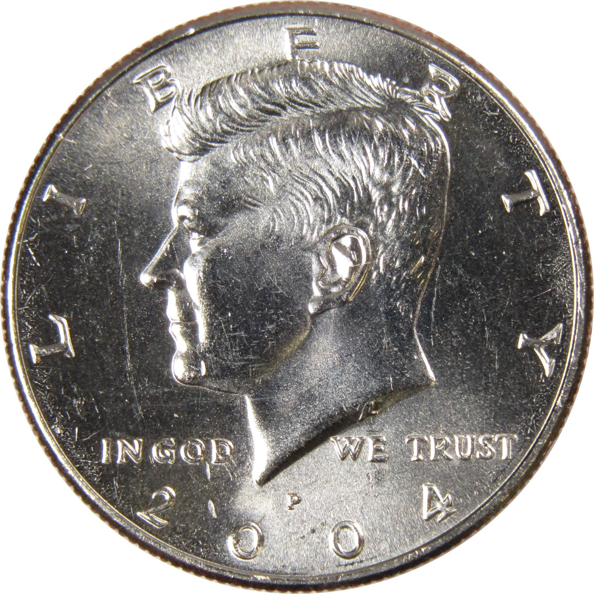 2004 P Kennedy Half Dollar BU Uncirculated Mint State 50c US Coin Collectible