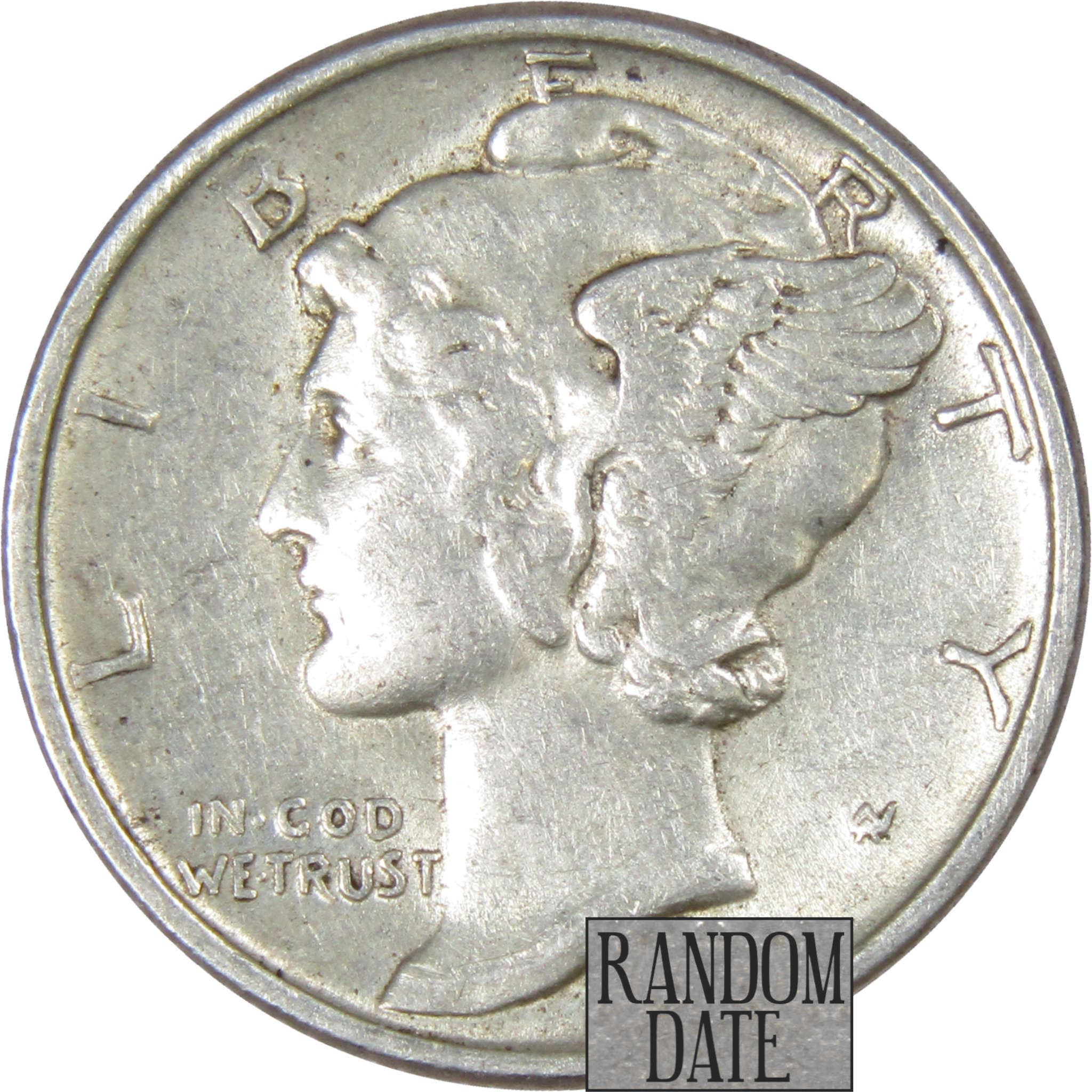 Mercury Dime Random Date XF EF Extremely Fine 90% Silver 10c US Coin Collectible