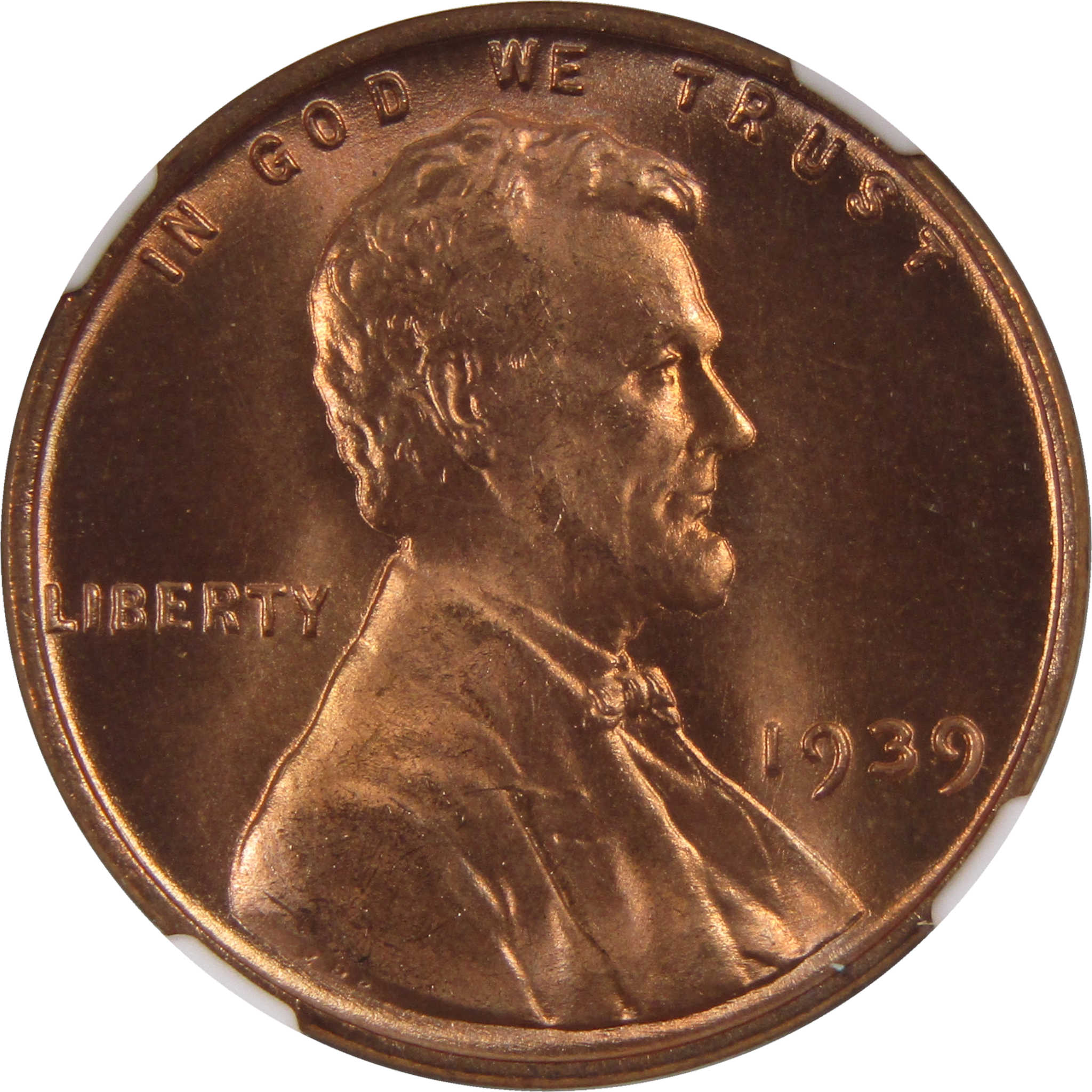 1939 Lincoln Wheat Cent MS 67 RD NGC Penny 1c Uncirculated SKU:I3131