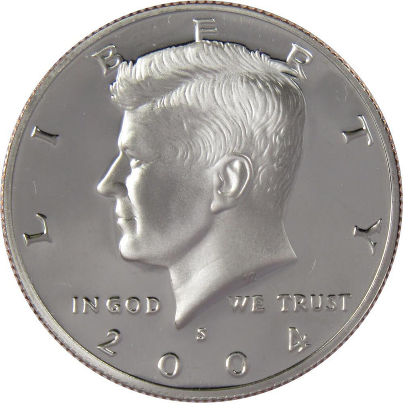 2004 S Kennedy Half Dollar Choice Proof Clad 50c US Coin Collectible - Kennedy Half Dollars - JFK Half Dollar - Kennedy Coins - Profile Coins &amp; Collectibles