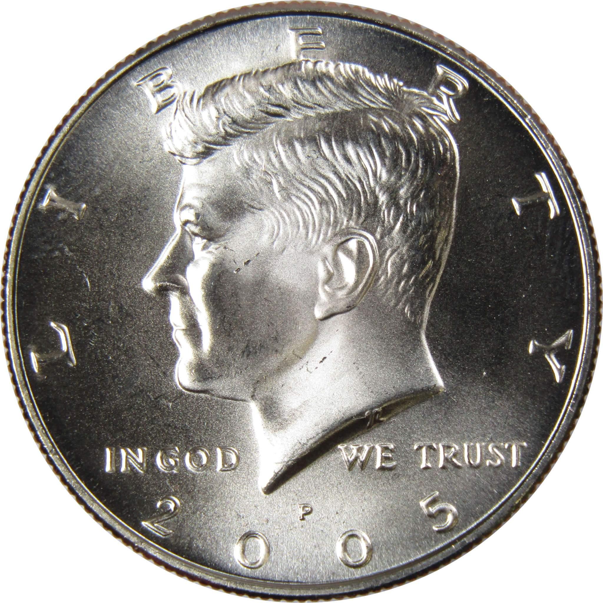 2005 P Kennedy Half Dollar BU Uncirculated Mint State 50c US Coin Collectible