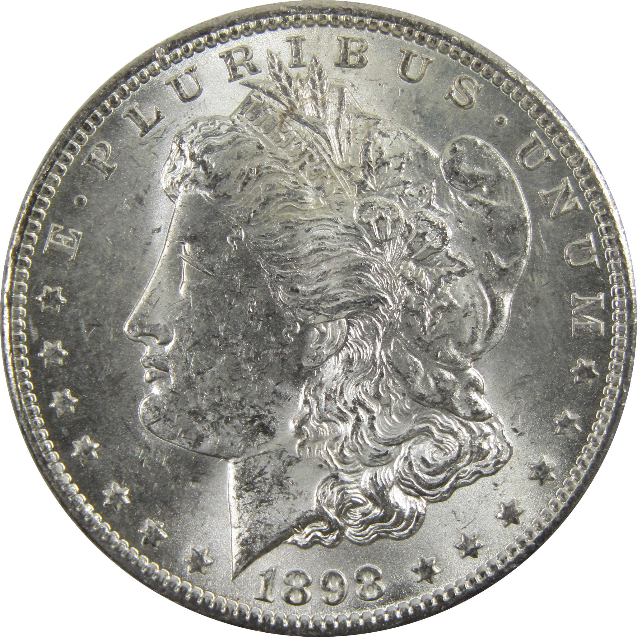 1898 O Morgan Dollar BU Uncirculated 90% Silver $1 Coin SKU:I5235 - Morgan coin - Morgan silver dollar - Morgan silver dollar for sale - Profile Coins &amp; Collectibles