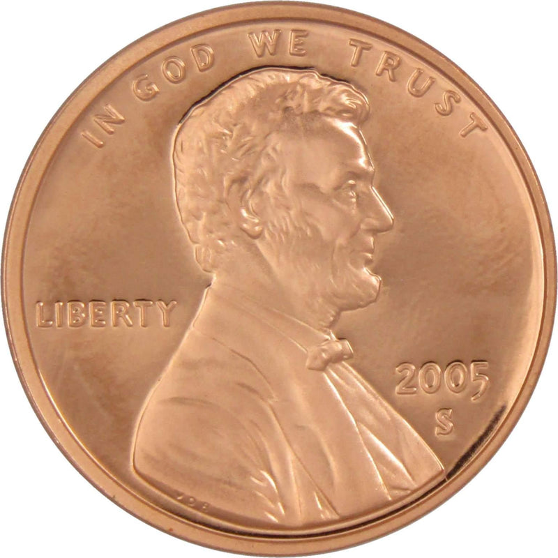 2005 S Lincoln Memorial Cent Choice Proof Penny 1c Coin Collectible - Lincoln Cent - Profile Coins &amp; Collectibles