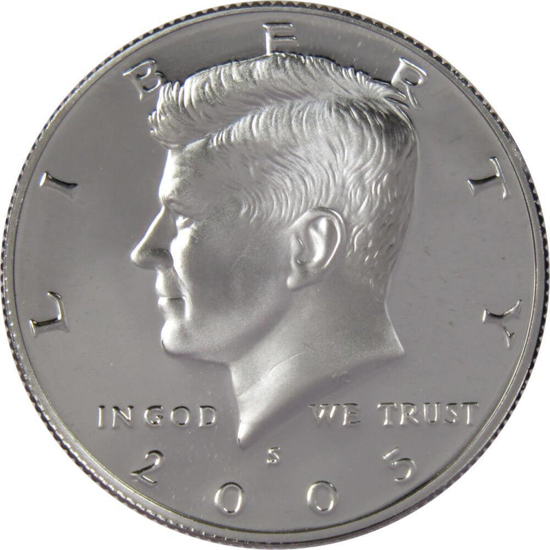2005 S Kennedy Half Dollar Choice Proof Clad 50c US Coin Collectible - Kennedy Half Dollars - JFK Half Dollar - Kennedy Coins - Profile Coins &amp; Collectibles