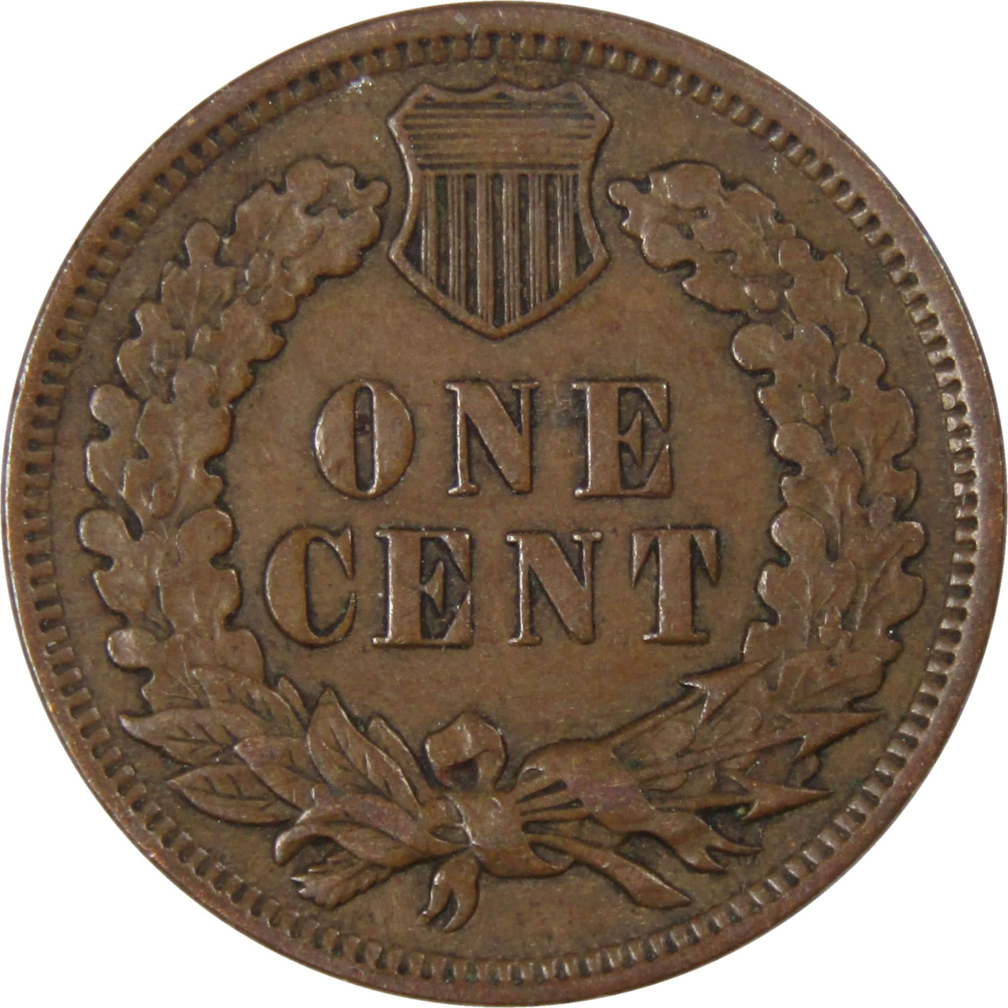 1906 Indian Head Cent XF EF Extremely Fine Bronze Penny 1c Coin Collectible
