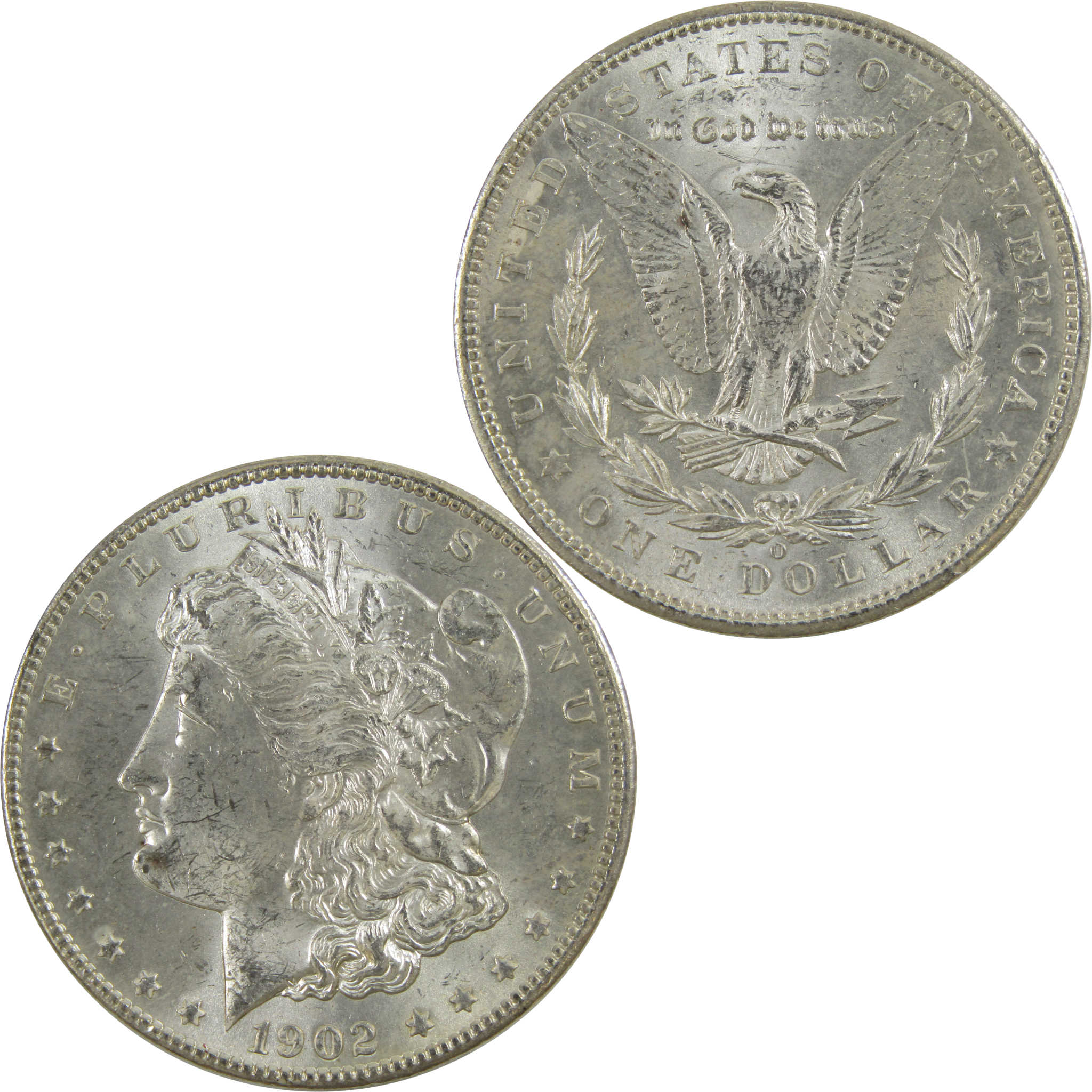 1902 O Morgan Dollar BU Uncirculated 90% Silver $1 Coin SKU:I5209 - Morgan coin - Morgan silver dollar - Morgan silver dollar for sale - Profile Coins &amp; Collectibles