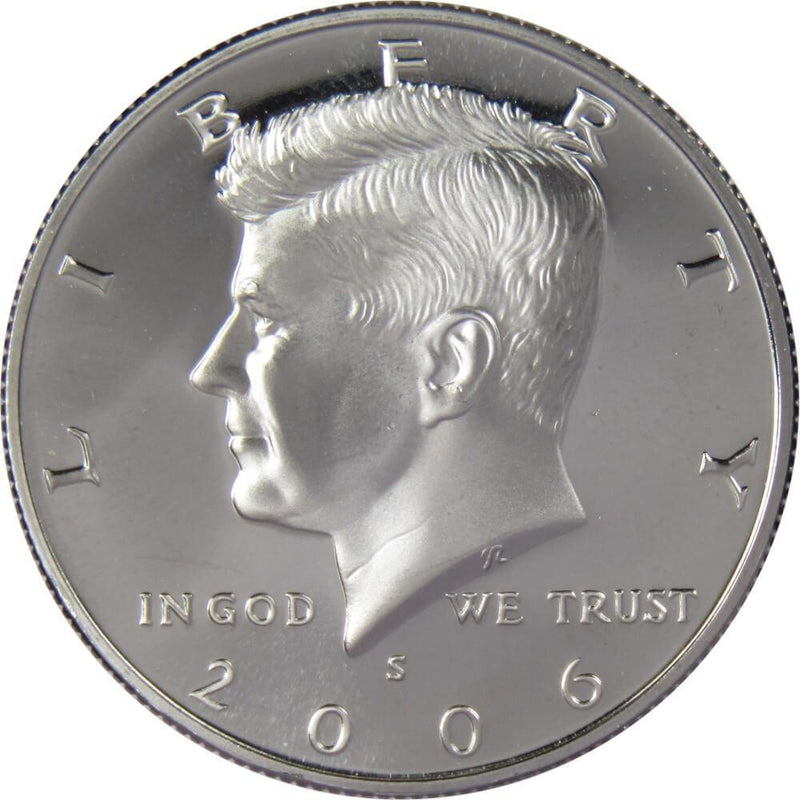 2006 S Kennedy Half Dollar Choice Proof Clad 50c US Coin Collectible - Kennedy Half Dollars - JFK Half Dollar - Kennedy Coins - Profile Coins &amp; Collectibles