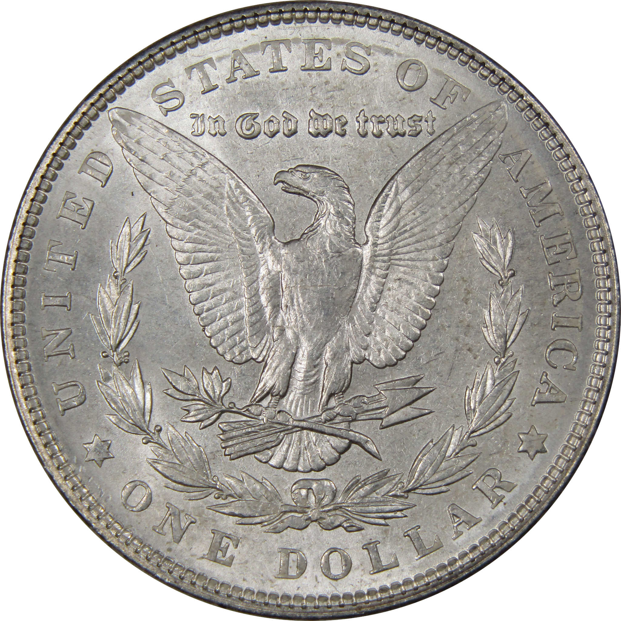 1903 Morgan Dollar Choice Uncirculated Silver Toned Obverse SKU:I1892