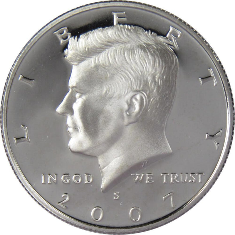 2007 S Kennedy Half Dollar Choice Proof Clad 50c US Coin Collectible - Kennedy Half Dollars - JFK Half Dollar - Kennedy Coins - Profile Coins &amp; Collectibles