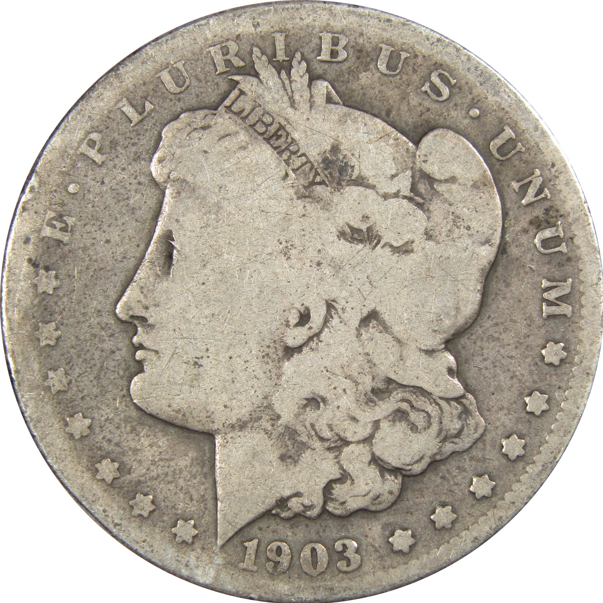 1903 S Morgan Dollar AG About Good 90% Silver US Coin SKU:IPC7470 - Morgan coin - Morgan silver dollar - Morgan silver dollar for sale - Profile Coins &amp; Collectibles