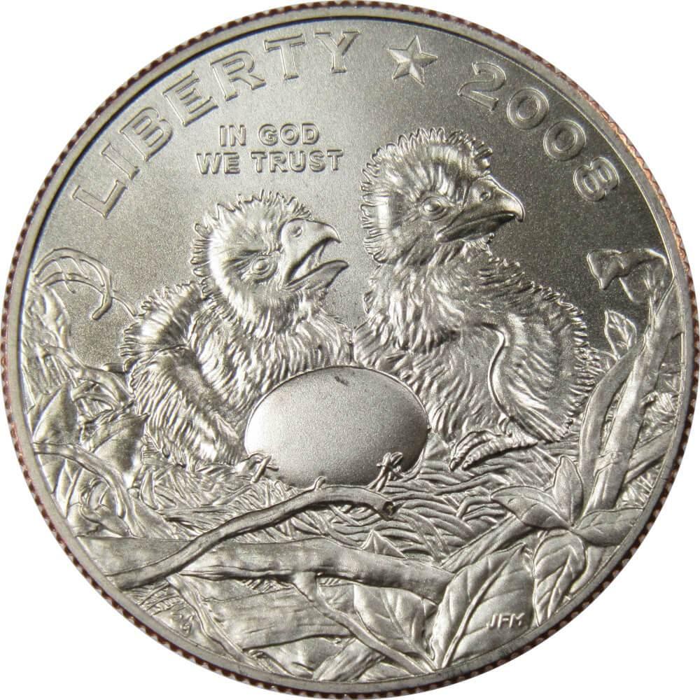 Bald Eagle Recovery Commemorative 2008 S Clad Half Dollar Uncirculated 50c Coin