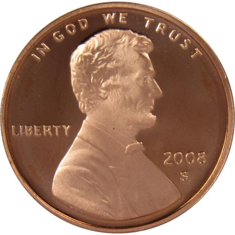 2008 S Lincoln Memorial Cent Choice Proof Penny 1c Coin Collectible - Lincoln Cent - Profile Coins &amp; Collectibles