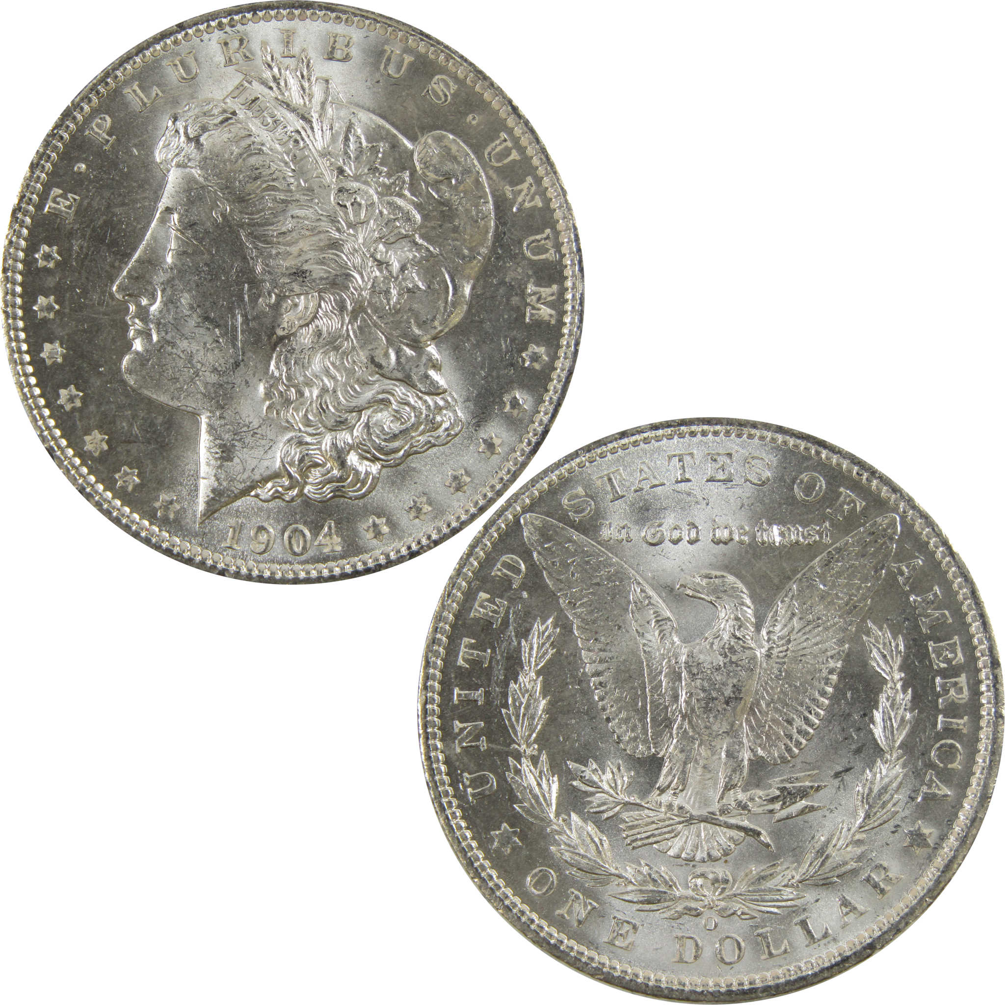1904 O Morgan Dollar BU Uncirculated 90% Silver $1 Coin SKU:I5220 - Morgan coin - Morgan silver dollar - Morgan silver dollar for sale - Profile Coins &amp; Collectibles