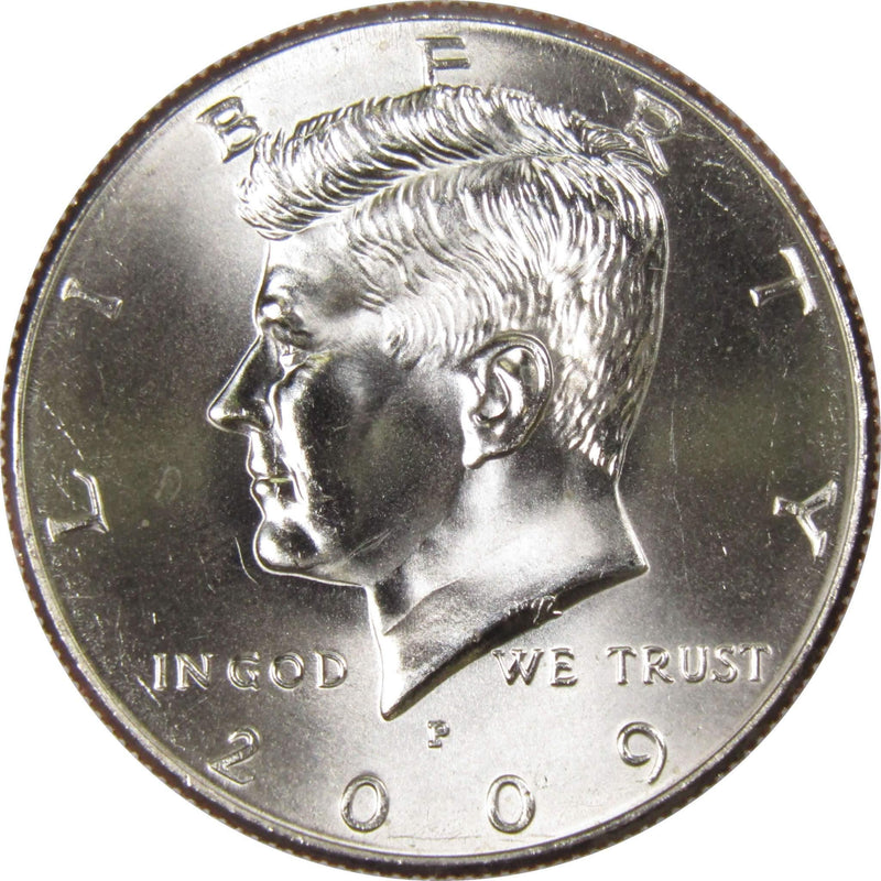 2009 P Kennedy Half Dollar BU Uncirculated Mint State 50c US Coin Collectible - Kennedy Half Dollars - JFK Half Dollar - Kennedy Coins - Profile Coins &amp; Collectibles