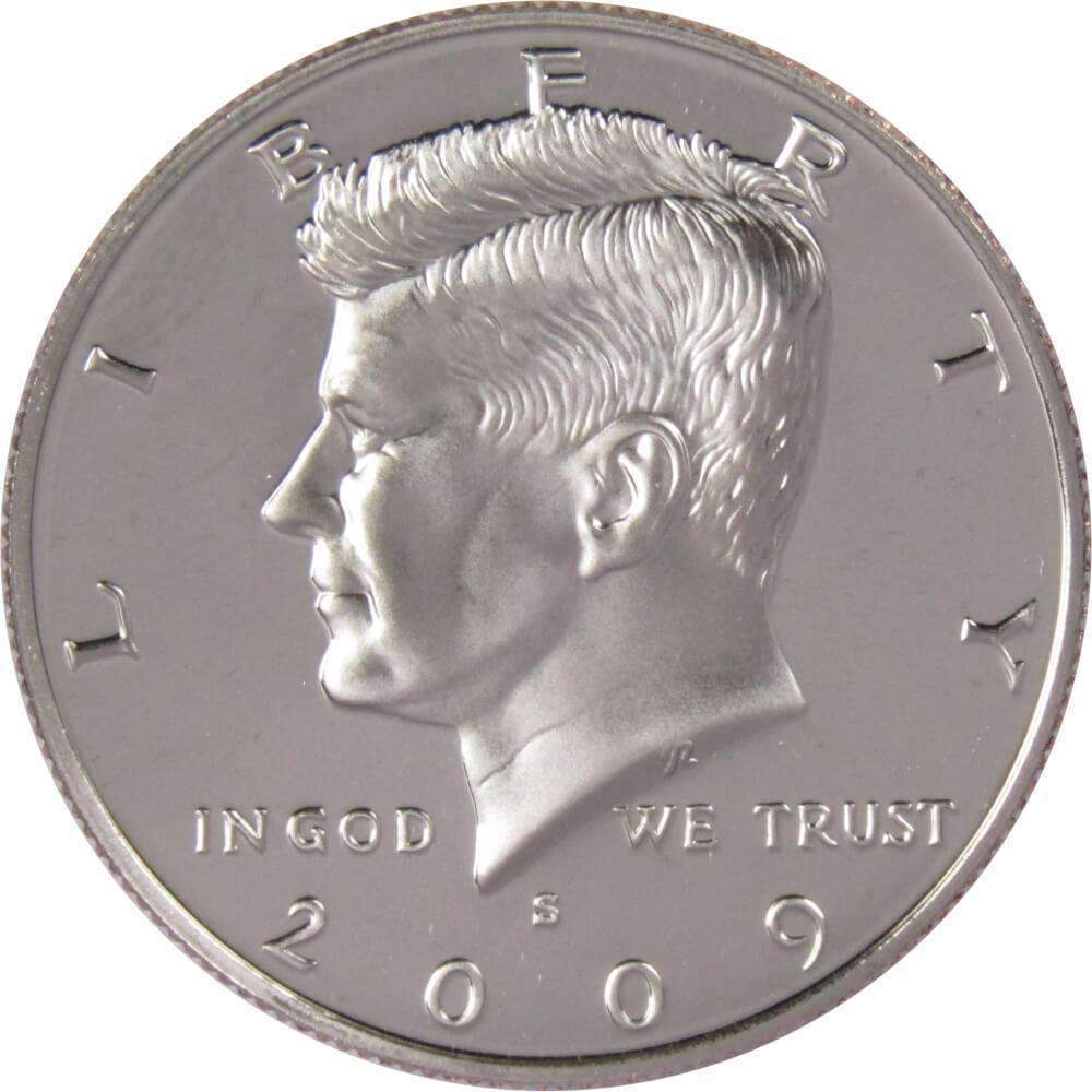 2009 S Kennedy Half Dollar Choice Proof Clad 50c US Coin Collectible