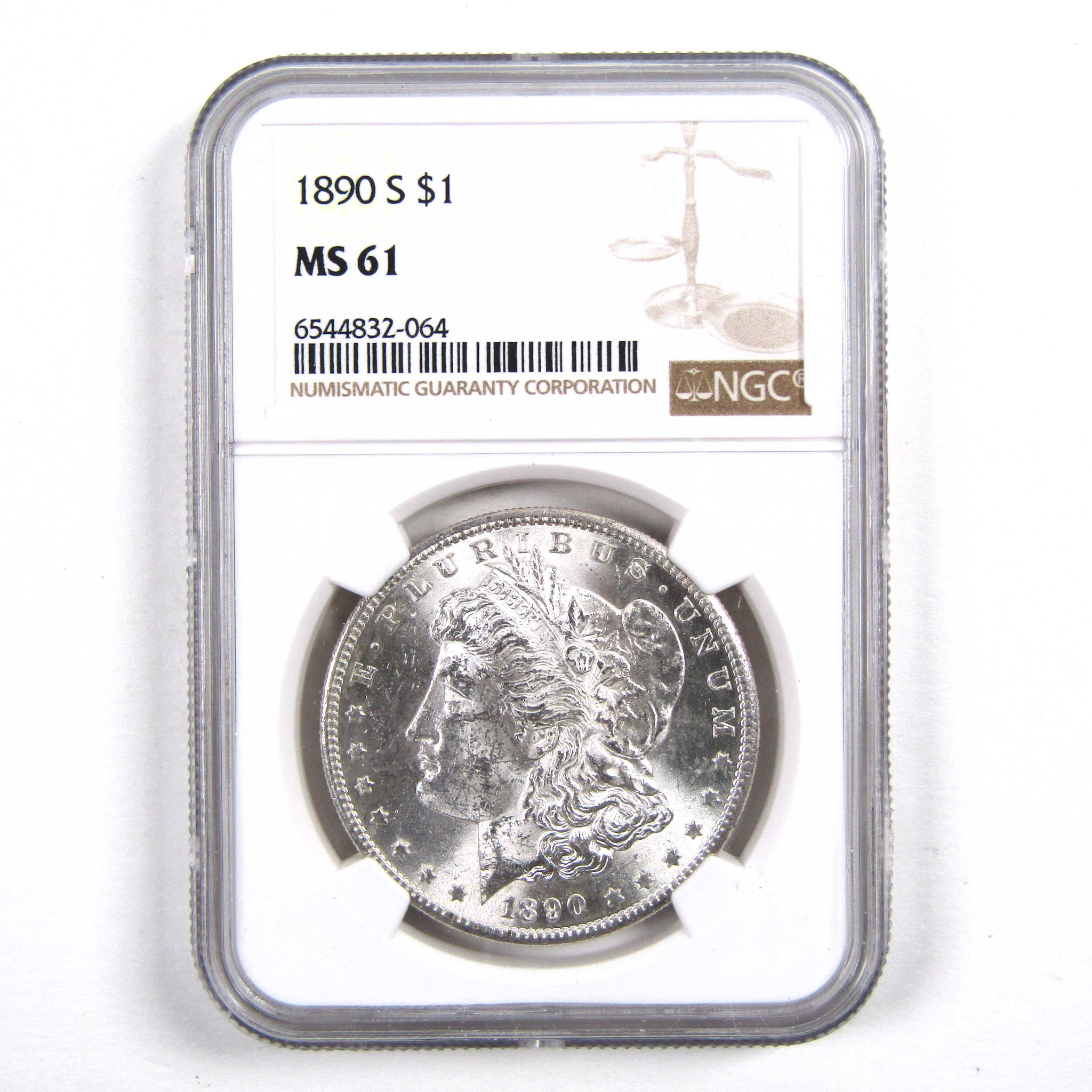 1890 S Morgan Dollar MS 61 NGC 90% Silver Uncirculated SKU:I3123 - Morgan coin - Morgan silver dollar - Morgan silver dollar for sale - Profile Coins &amp; Collectibles