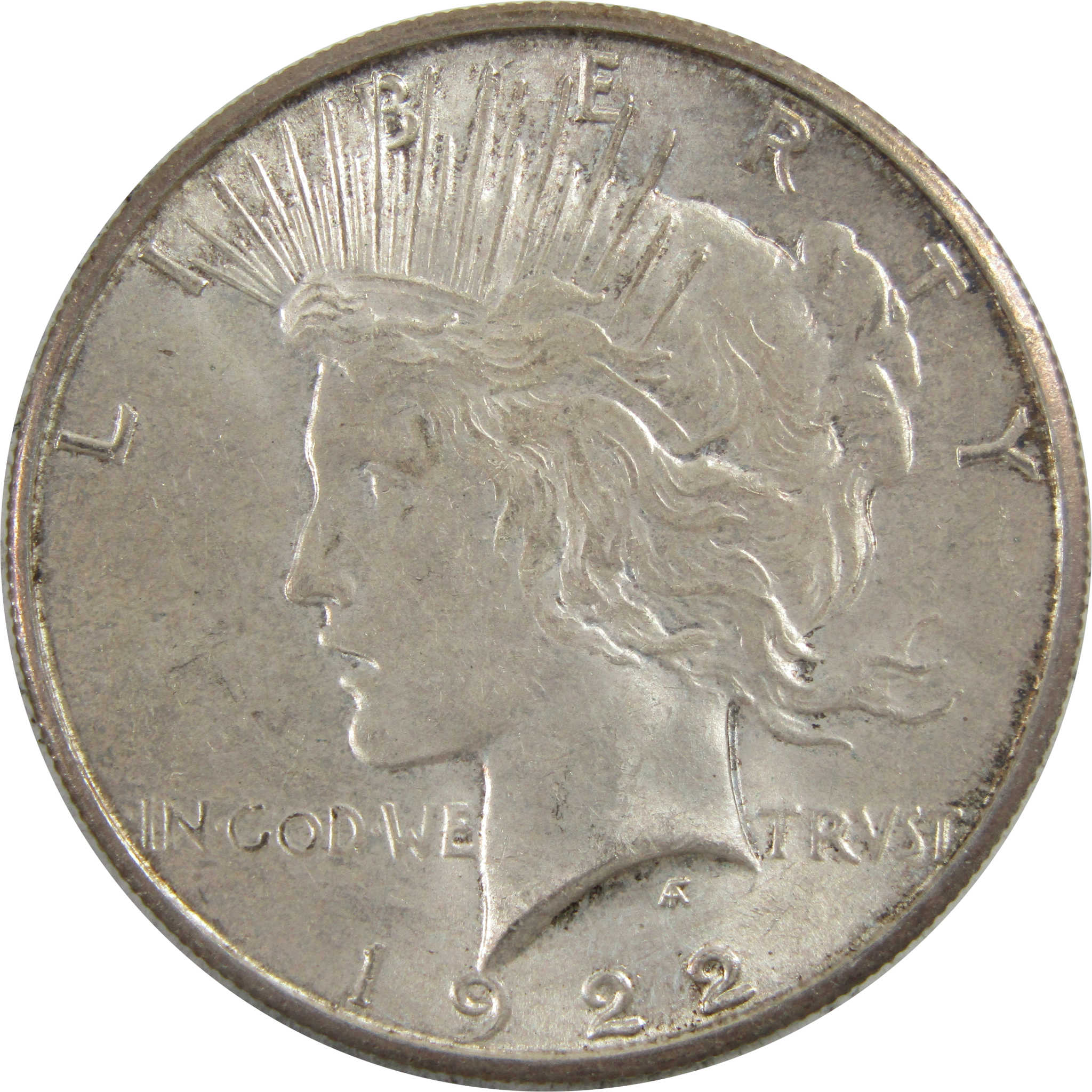 1922 S Peace Dollar BU Uncirculated 90% Silver $1 Coin SKU:I5595