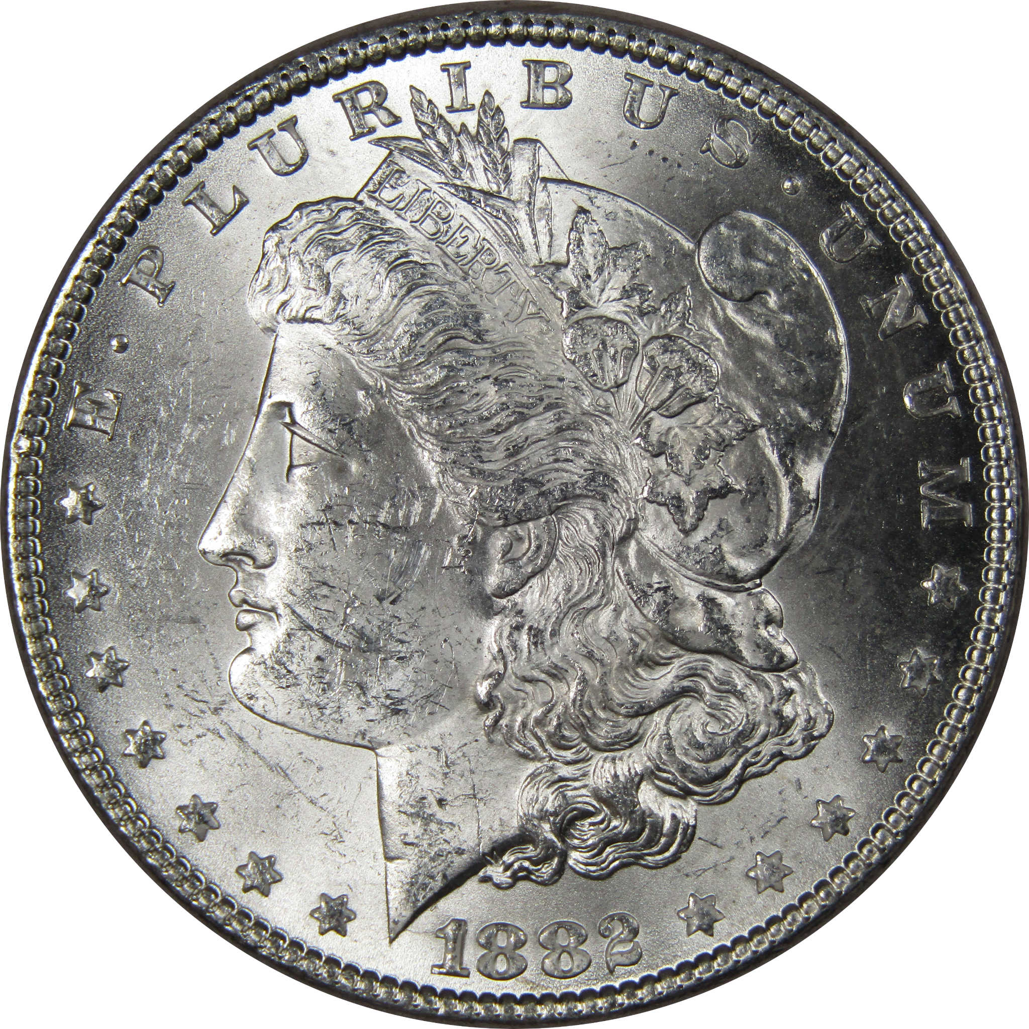 1882 Morgan Dollar BU Uncirculated Mint State 90% Silver SKU:IPC9701 - Morgan coin - Morgan silver dollar - Morgan silver dollar for sale - Profile Coins &amp; Collectibles