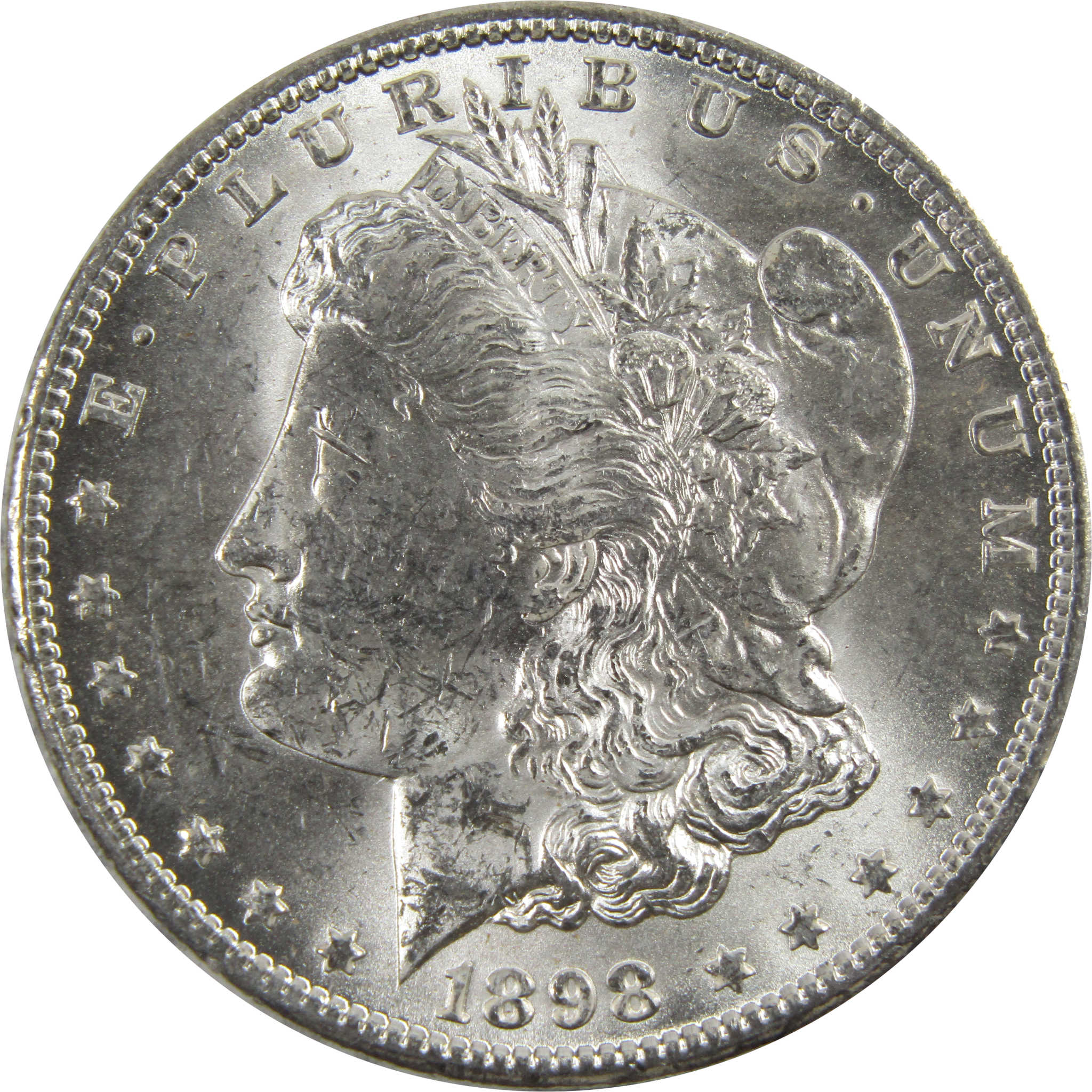 1898 O Morgan Dollar BU Uncirculated 90% Silver $1 Coin SKU:I5267 - Morgan coin - Morgan silver dollar - Morgan silver dollar for sale - Profile Coins &amp; Collectibles