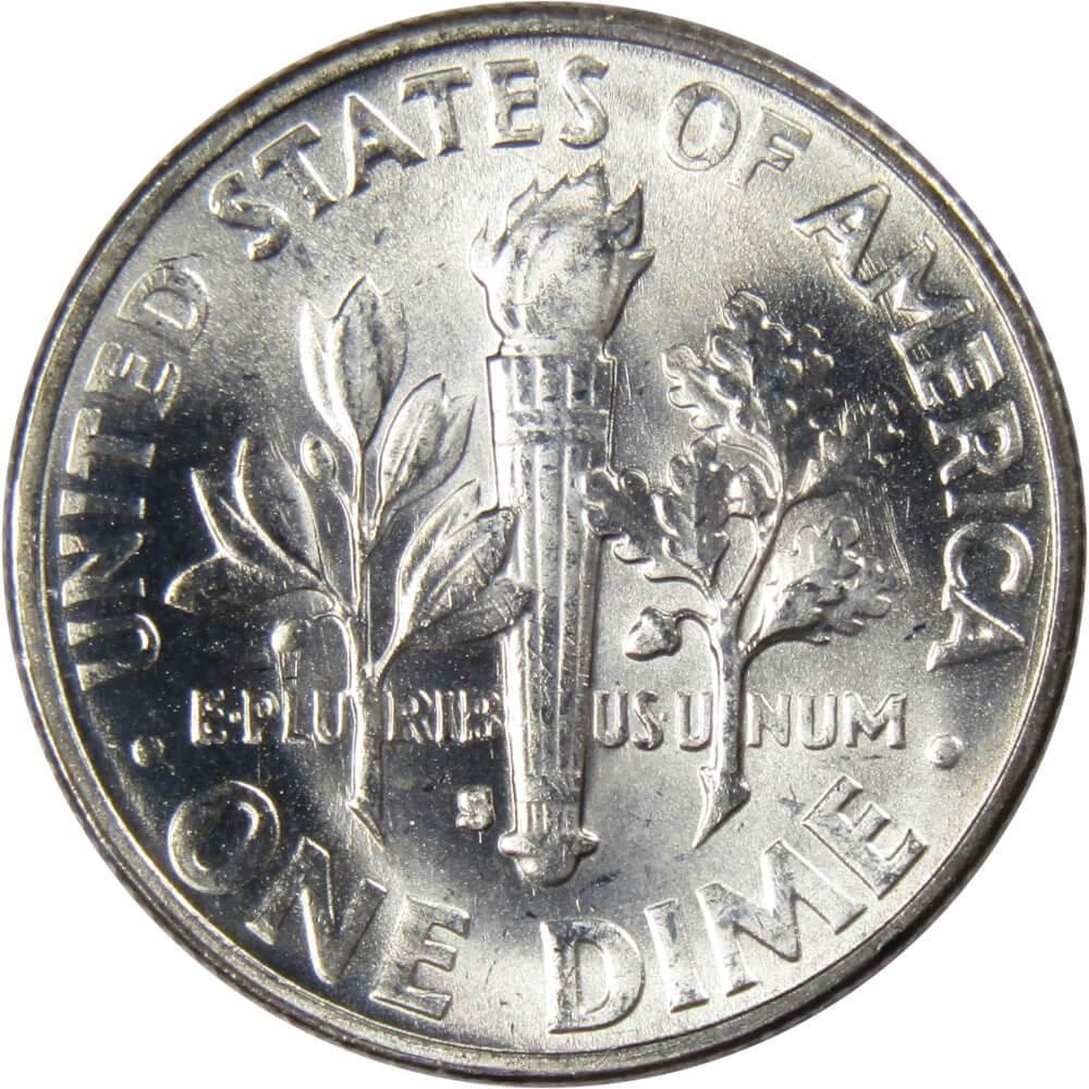 1948 S Roosevelt Dime BU Uncirculated Mint State 90% Silver 10c US Coin