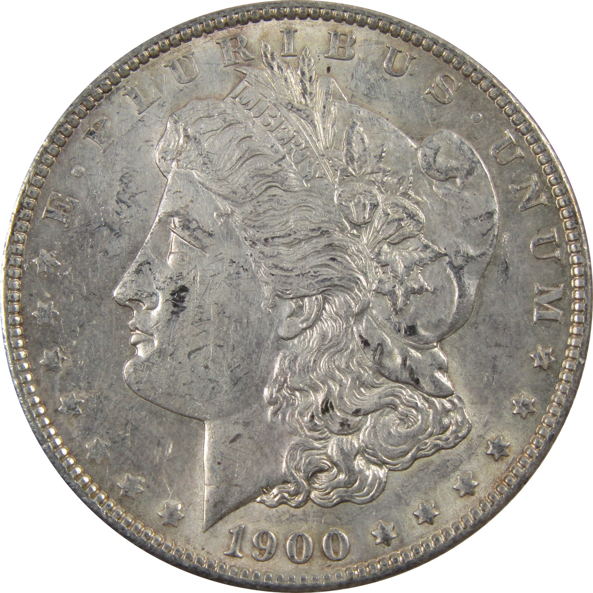 1900 Morgan Dollar AU About Uncirculated 90% Silver $1 Coin SKU:I5466 - Morgan coin - Morgan silver dollar - Morgan silver dollar for sale - Profile Coins &amp; Collectibles