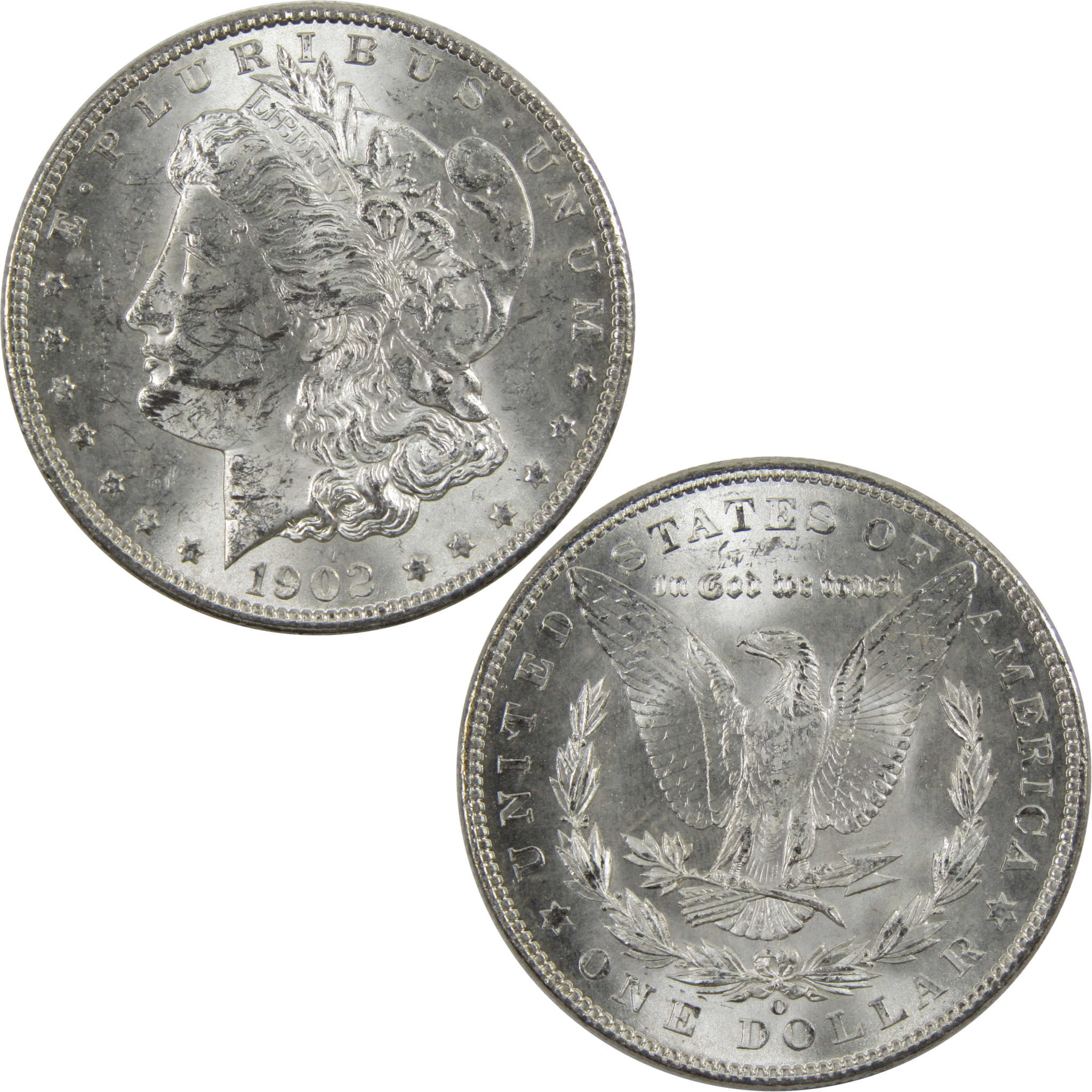1902 O Morgan Dollar BU Uncirculated 90% Silver $1 Coin SKU:I6037 - Morgan coin - Morgan silver dollar - Morgan silver dollar for sale - Profile Coins &amp; Collectibles