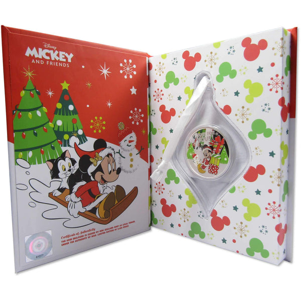 Niue. 2 Dollars 2023 Disney Weihnachten Season's - Greetings Mickey Mouse,  1 Oz (.999) - Catawiki