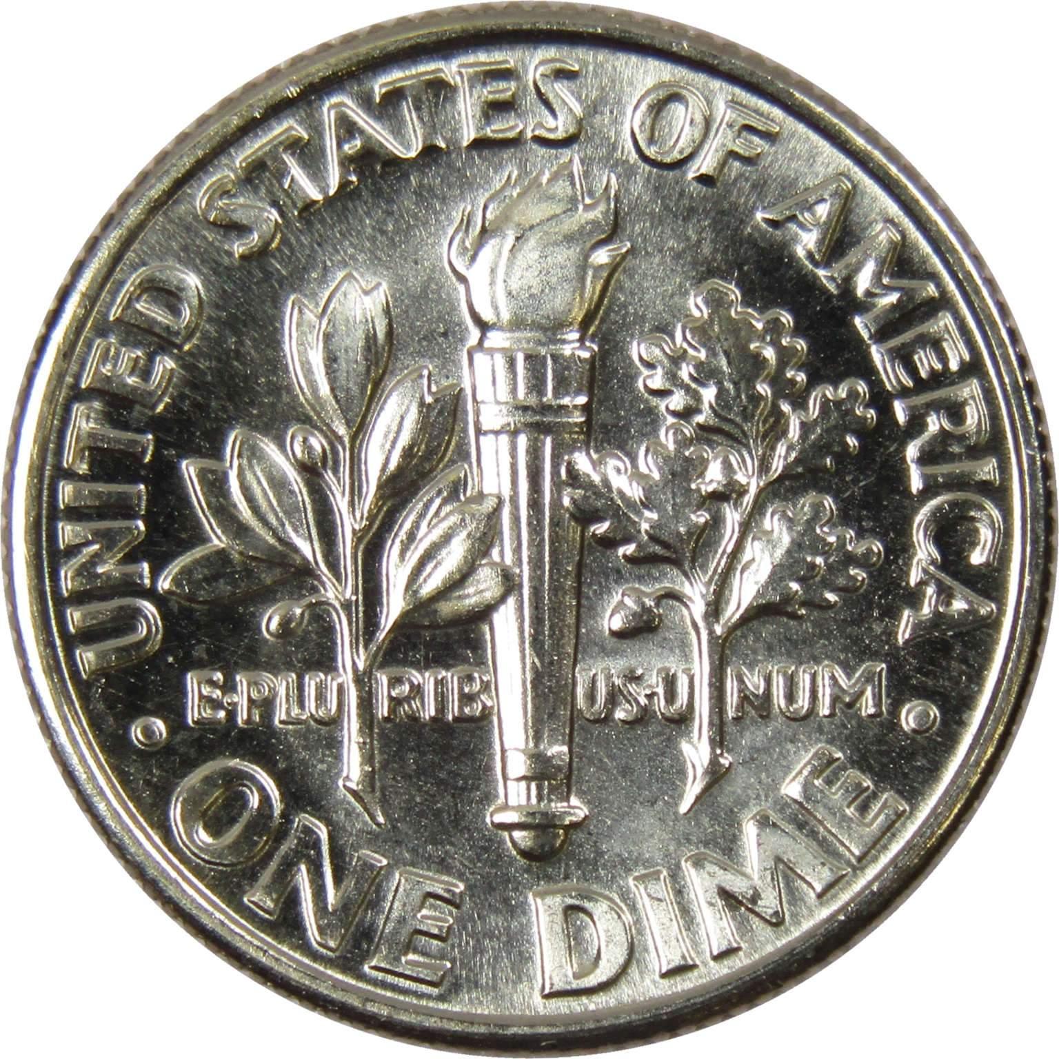 1990 D Roosevelt Dime BU Uncirculated Mint State 10c US Coin Collectible