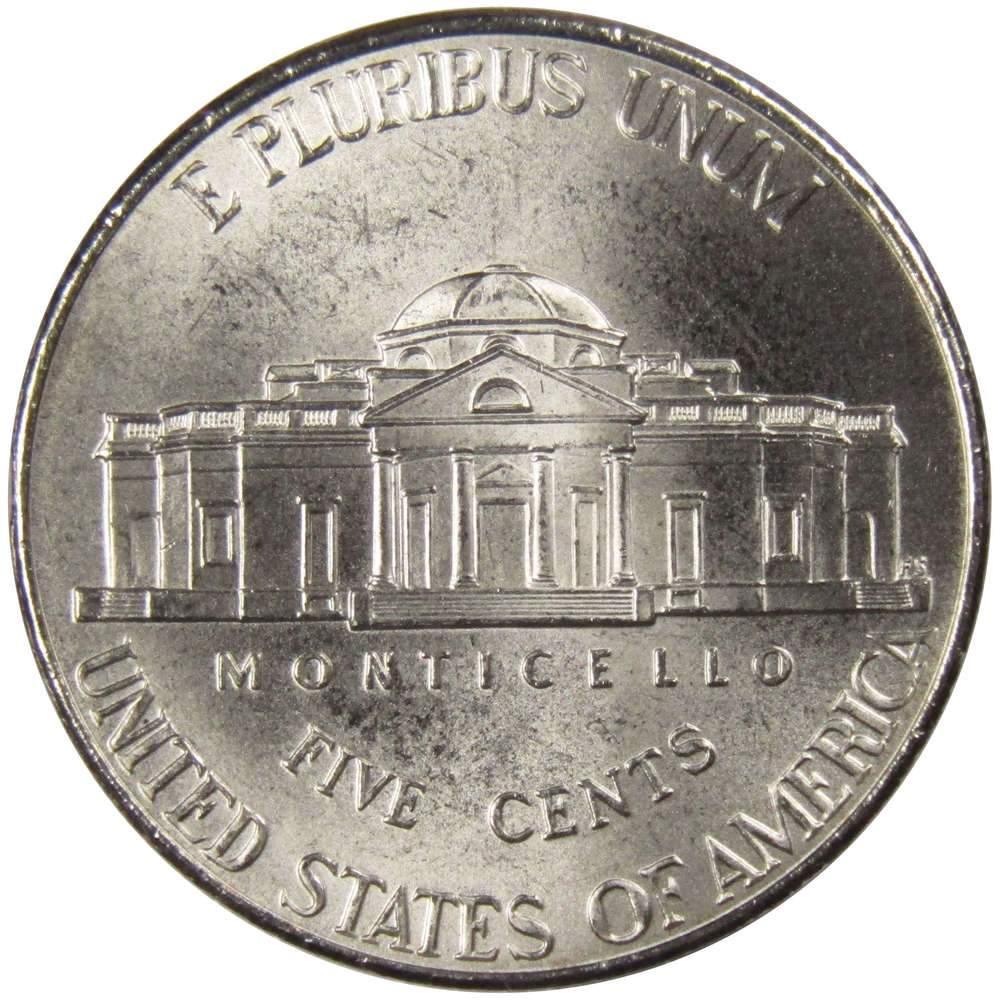 2009 P Jefferson Nickel 5 Cent Piece BU Uncirculated Mint State 5c US Coin