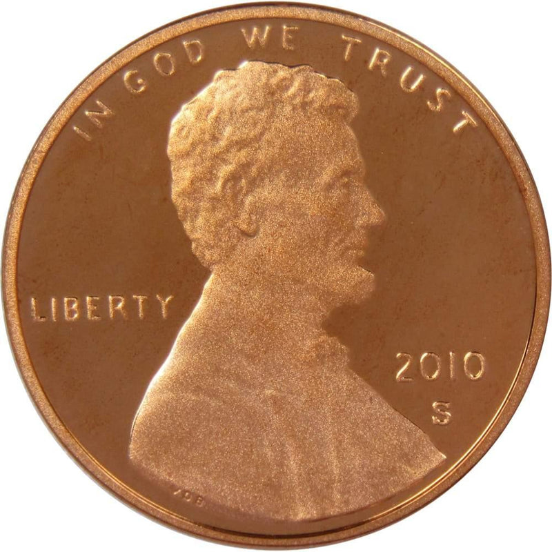 2010 S Lincoln Shield Cent Choice Proof Penny 1c Coin Collectible - Lincoln Cent - Profile Coins &amp; Collectibles