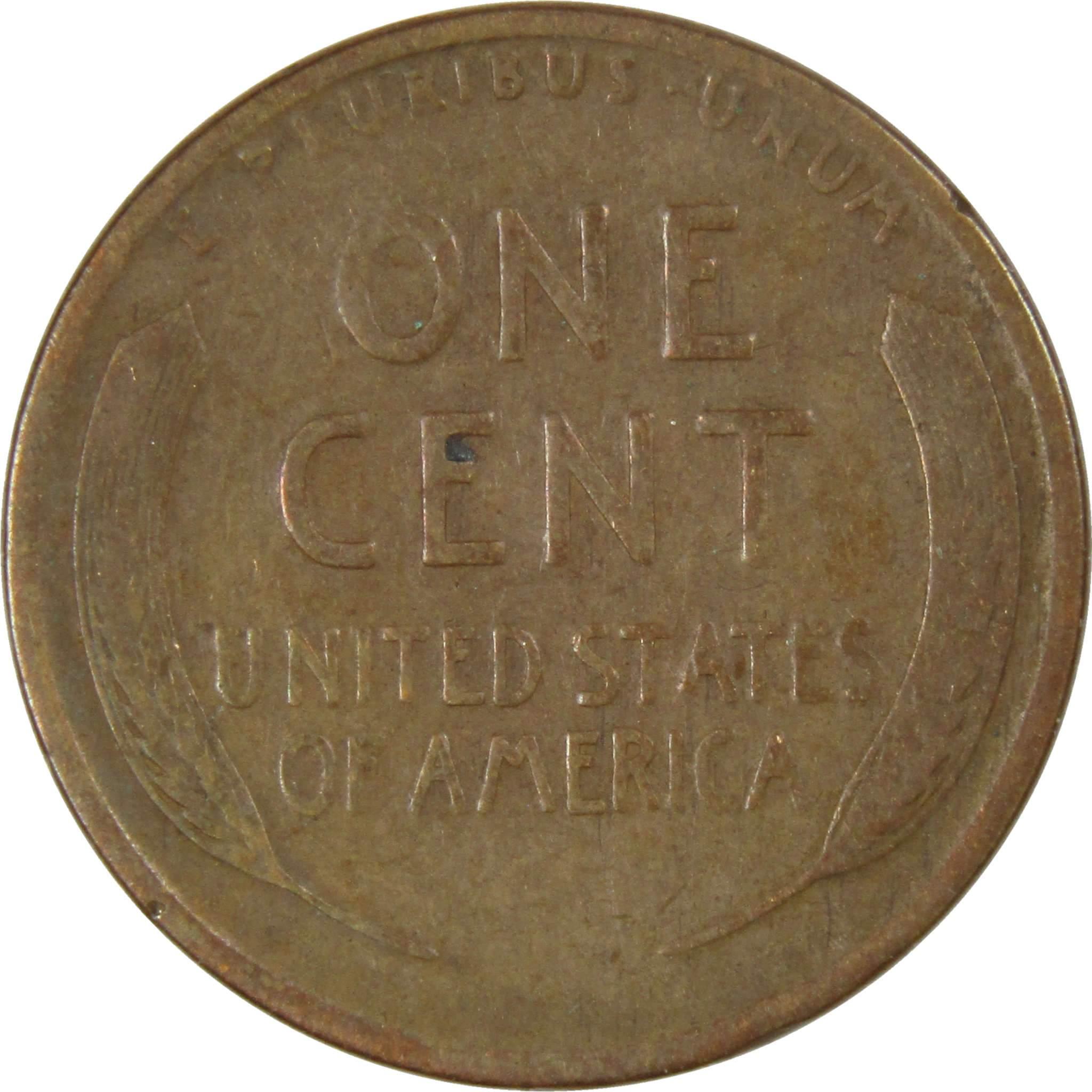 1921 S Lincoln Wheat Cent VF Very Fine Bronze Penny 1c Coin Collectible