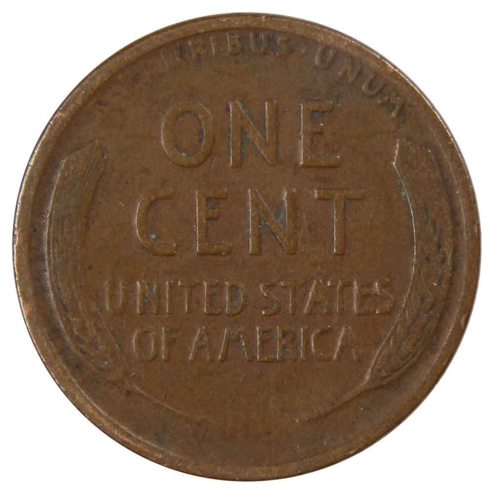 1919 D Lincoln Wheat Cent VG Very Good Bronze Penny 1c Coin Collectible