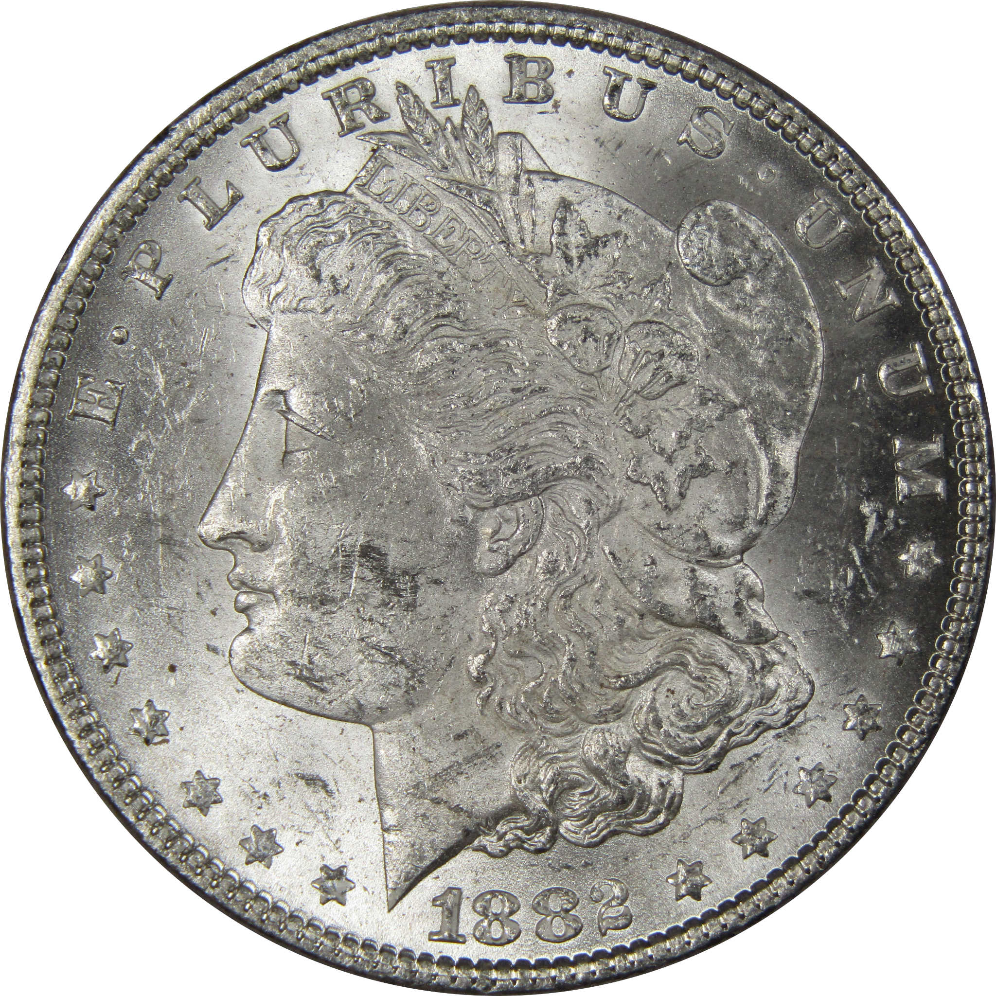 1882 Morgan Dollar BU Uncirculated Mint State 90% Silver SKU:IPC9683 - Morgan coin - Morgan silver dollar - Morgan silver dollar for sale - Profile Coins &amp; Collectibles