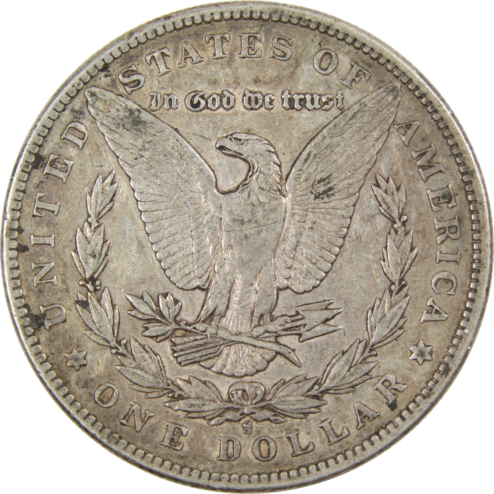 1896 S Morgan Dollar XF EF Extremely Fine 90% Silver $1 Coin SKU:I4042 - Morgan coin - Morgan silver dollar - Morgan silver dollar for sale - Profile Coins &amp; Collectibles