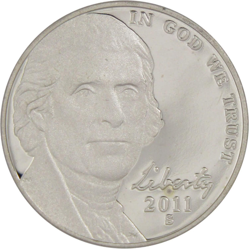 2011 S Jefferson Nickel 5 Cent Piece Choice Proof 5c US Coin Collectible - Jefferson Nickels - Jefferson Nickels for Sale - Profile Coins &amp; Collectibles