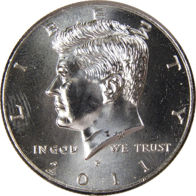 2011 P Kennedy Half Dollar BU Uncirculated Mint State 50c US Coin Collectible - Kennedy Half Dollars - JFK Half Dollar - Kennedy Coins - Profile Coins &amp; Collectibles