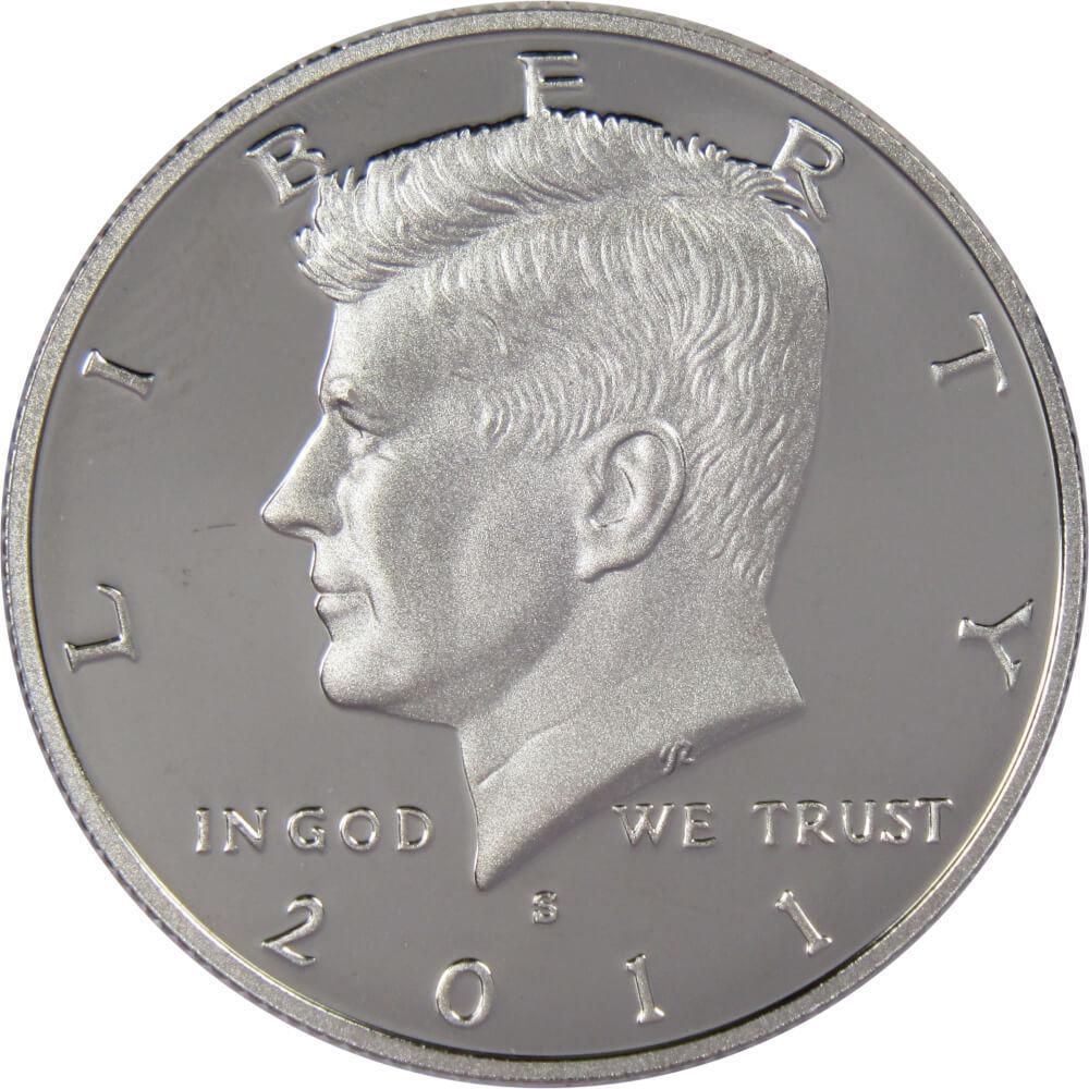 2011 S Kennedy Half Dollar Choice Proof Clad 50c US Coin Collectible