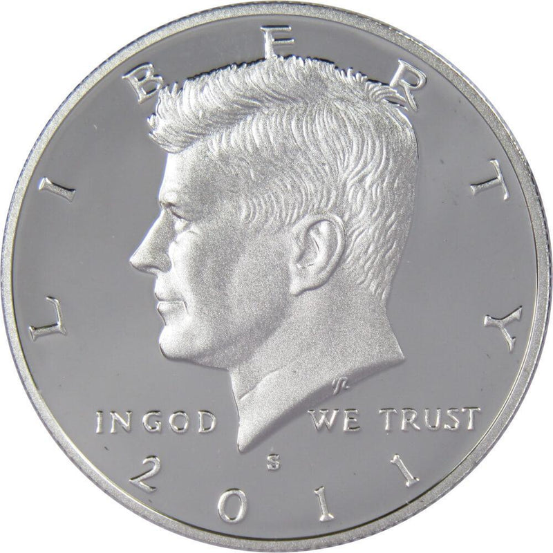2011 S Kennedy Half Dollar Choice Proof 90% Silver 50c US Coin Collectible - Kennedy Half Dollars - JFK Half Dollar - Kennedy Coins - Profile Coins &amp; Collectibles