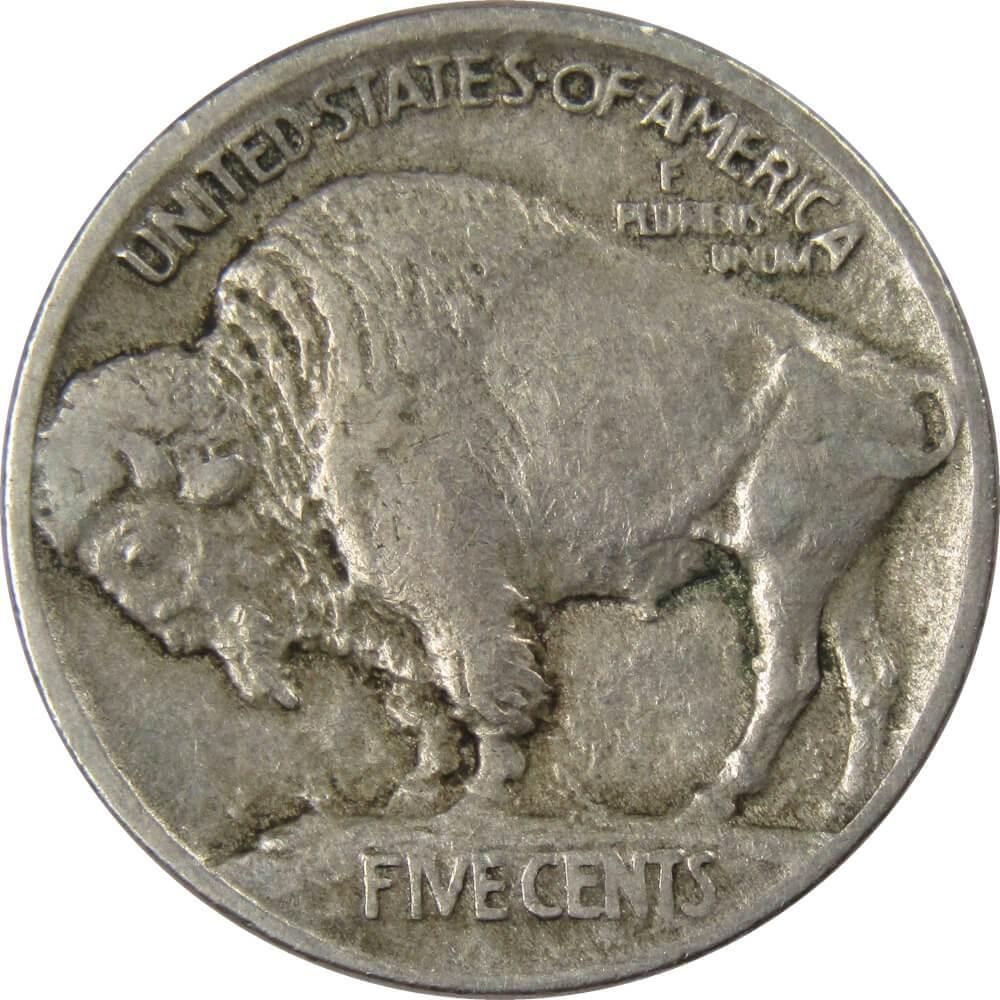 1913 Type 1 Indian Head Buffalo Nickel 5 Cent Piece VF Very Fine 5c US Coin