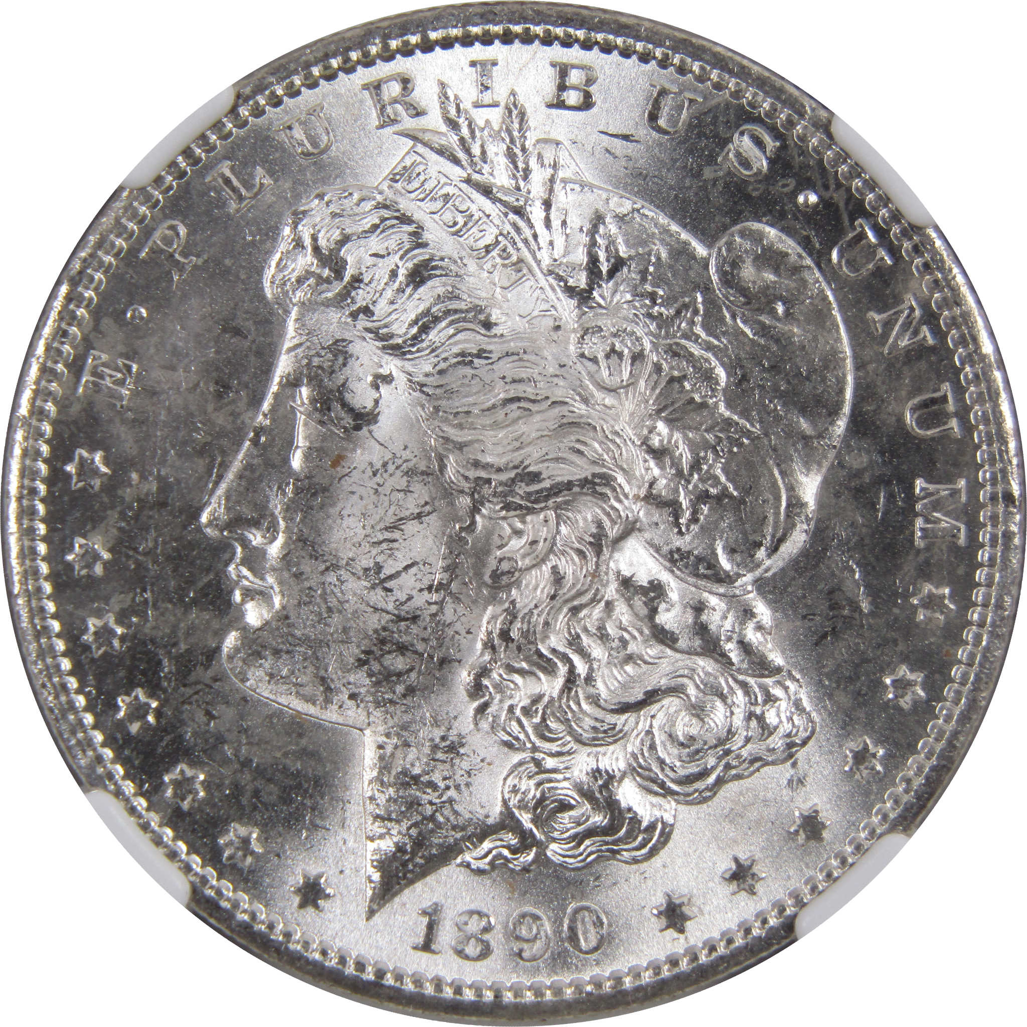 1890 S Morgan Dollar MS 61 NGC 90% Silver Uncirculated SKU:I3104 - Morgan coin - Morgan silver dollar - Morgan silver dollar for sale - Profile Coins &amp; Collectibles