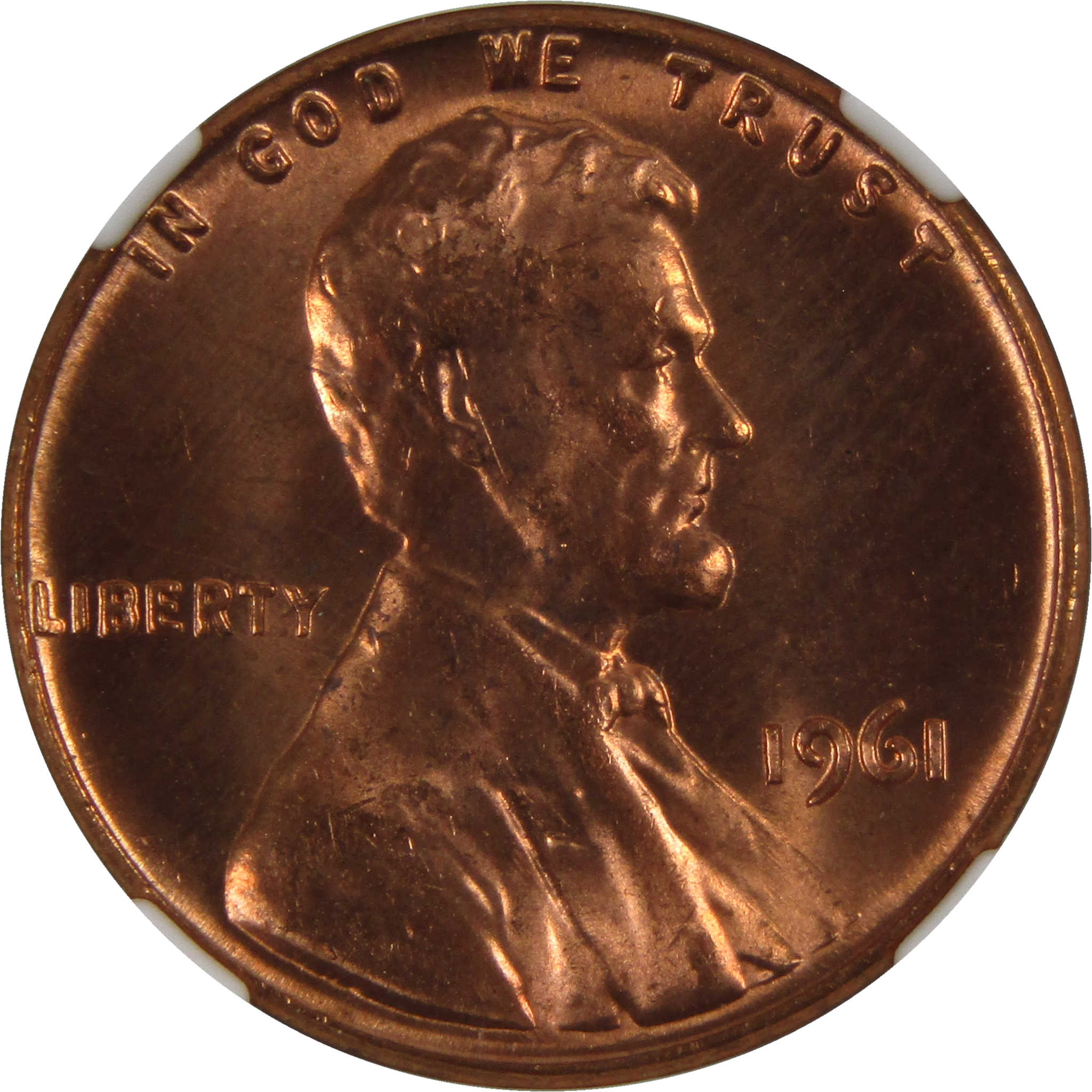 1961 Lincoln Memorial Cent MS 66 RD NGC Penny Uncirculated SKU:I3699