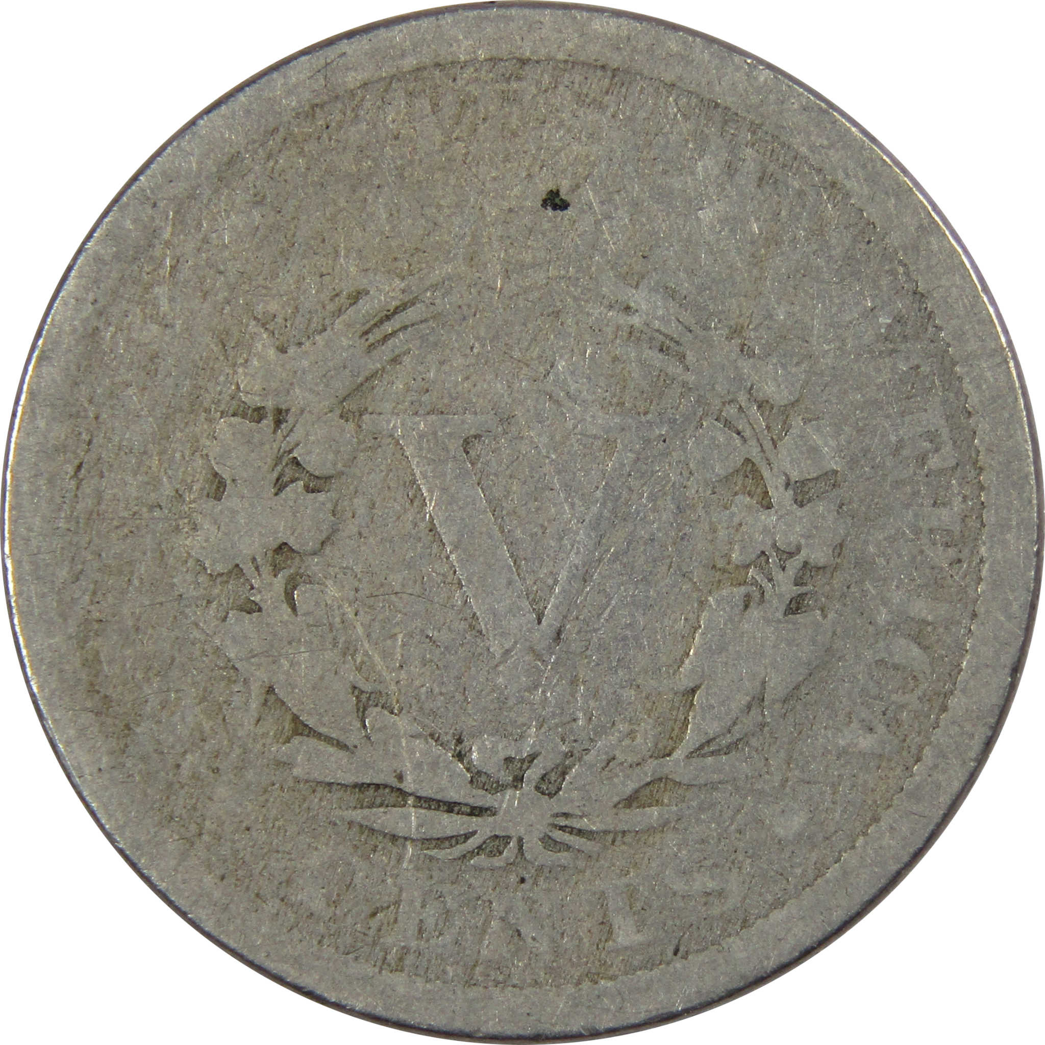 1886 Liberty Head V Nickel 5 Cent Piece AG About Good 5c SKU:IPC6997