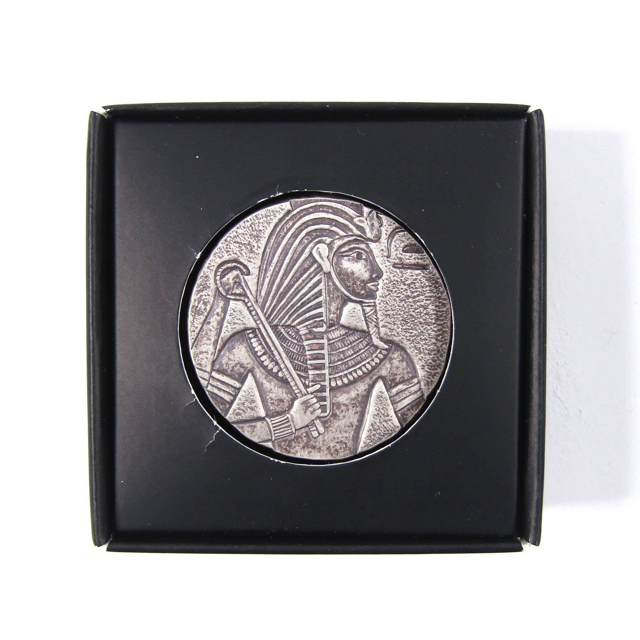 2016 Egyptian Relic Series King Tut Silver Antiqued SKU:CPC1999