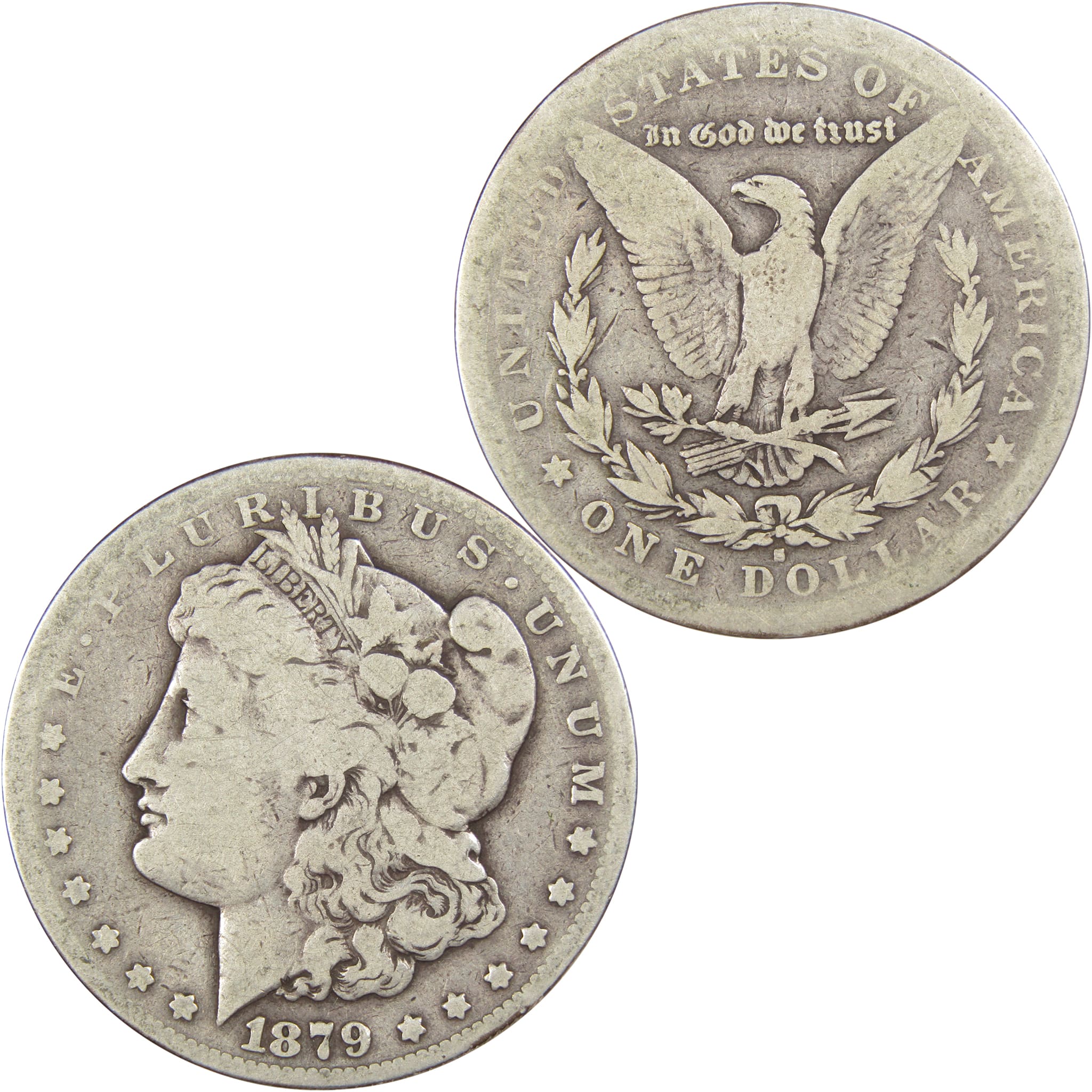 モルガンダラー銀貨　1879年　アメリカ銀貨 楽天市場】PCGS MS64 アメリカ モルガンダラー モルガン1ドル