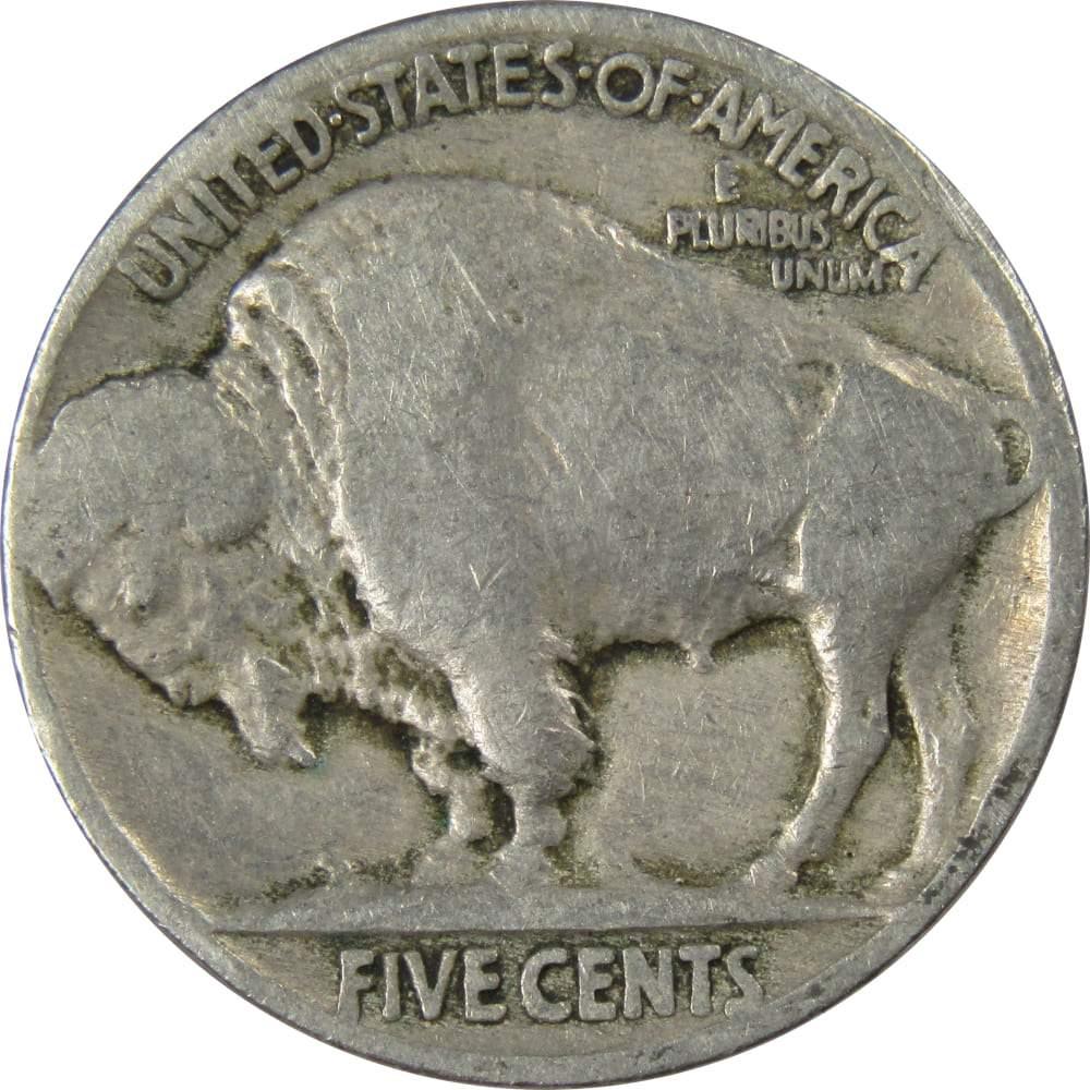 1923 Indian Head Buffalo Nickel 5 Cent Piece G Good 5c US Coin Collectible