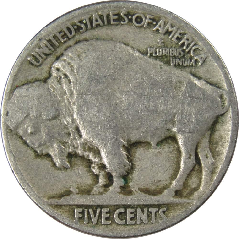 1925 Indian Head Buffalo Nickel 5 Cent Piece AG About Good 5c US Coin