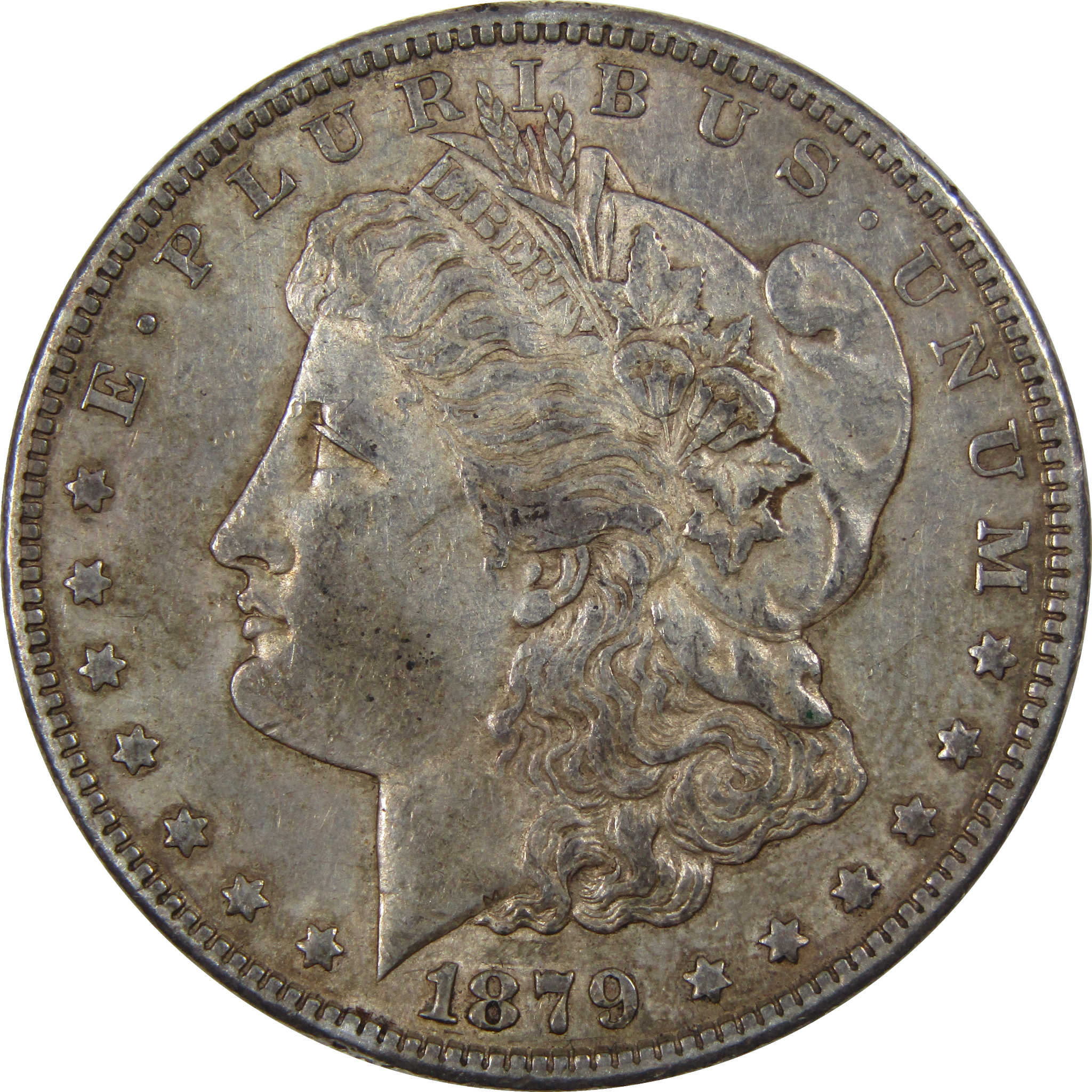 1879 S Rev 78 Morgan Dollar Extremely Fine 90% Silver Coin SKU:I771 - Morgan coin - Morgan silver dollar - Morgan silver dollar for sale - Profile Coins &amp; Collectibles