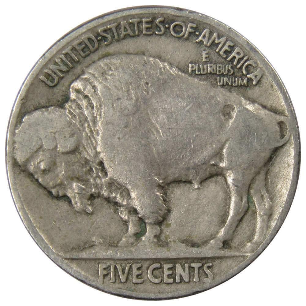 1926 Indian Head Buffalo Nickel 5 Cent Piece VG Very Good 5c US Coin Collectible