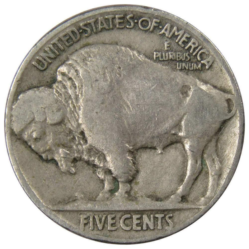 1926 Indian Head Buffalo Nickel 5 Cent Piece VG Very Good 5c US Coin Collectible - Buffalo Nickels - Indian Head Nickel - Profile Coins &amp; Collectibles