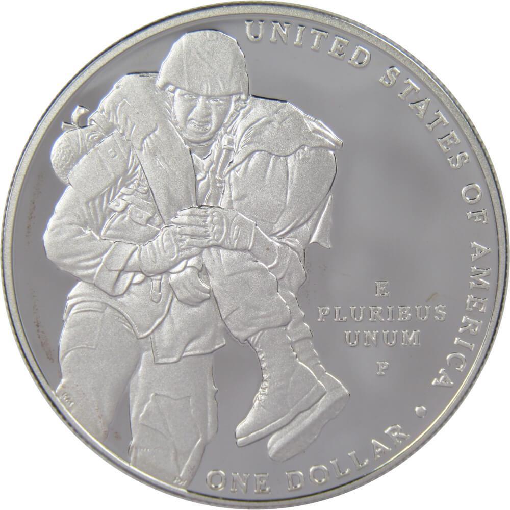 Medal of Honor Commemorative 2011 P 90% Silver Dollar Proof $1 Coin